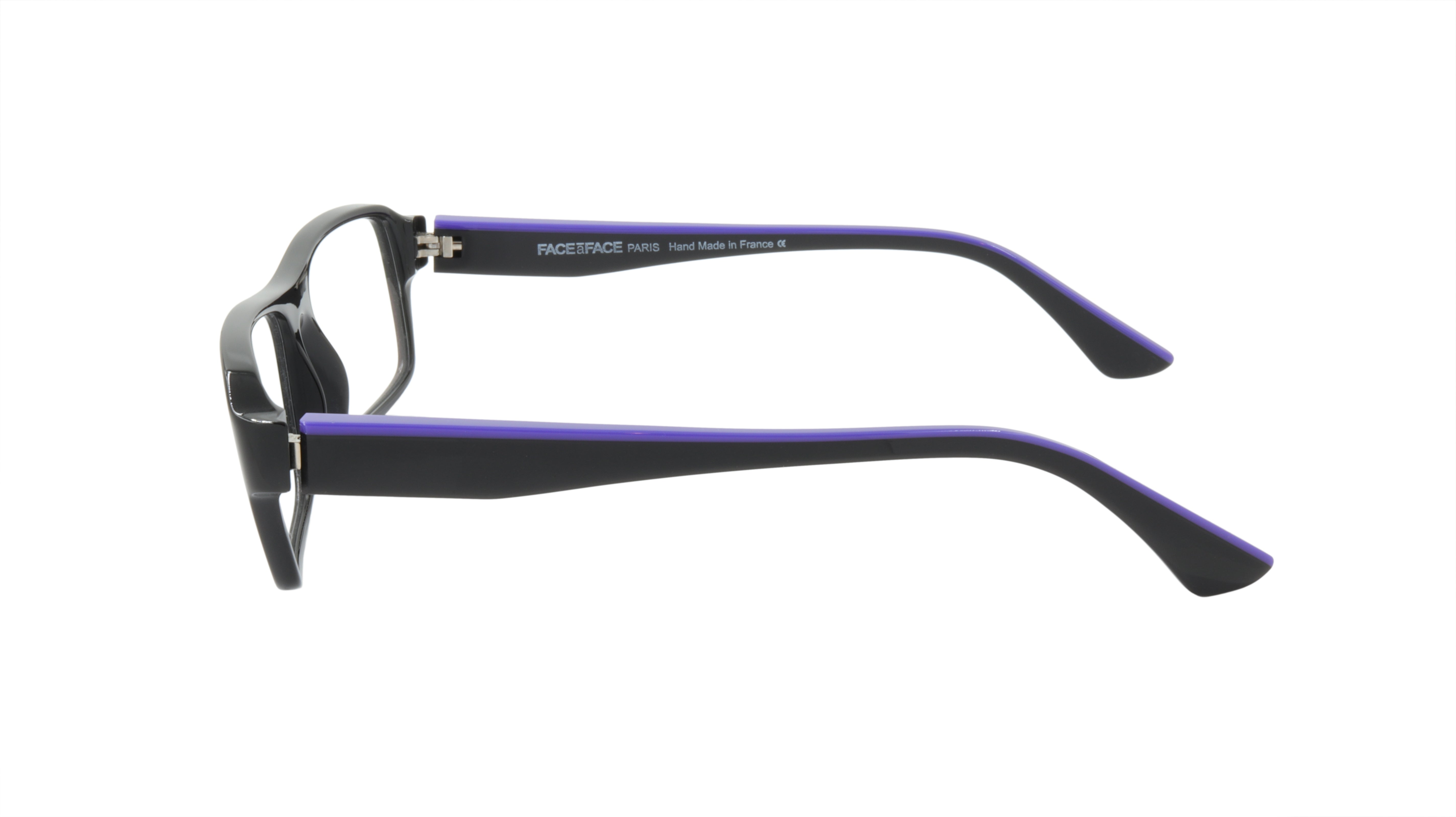 Face A Face SOLAL 3 Eyeglasses Frame - 100% Acetate, Black & Majorell Blue Color Options | Stylish & Durable for Work, Reading & Everyday Wear