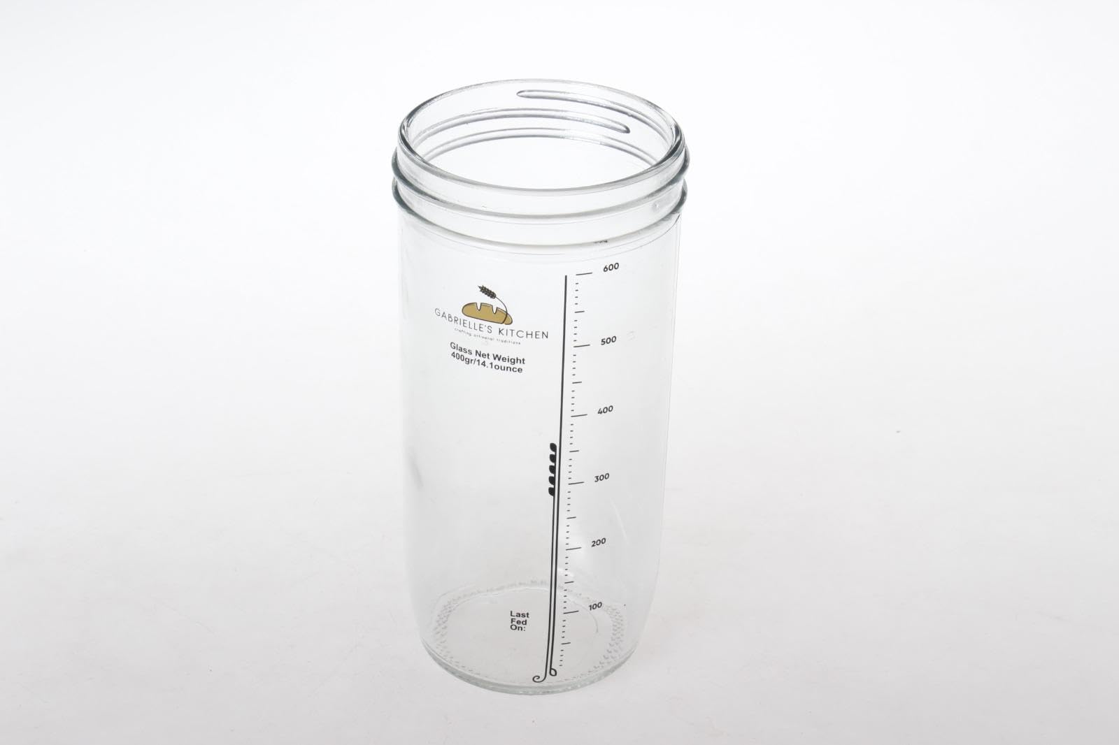 Organic Sourdough Starter Kit - Complete Bread Making Set with Glass Jar & Essential Tools - Perfect for Homemade Artisan Sourdough Bread Baking at Home