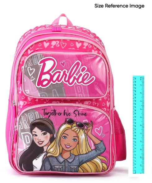 Barbie Backpack for Girls - Cute & Durable School Bag with Adjustable Straps - Perfect for School, Travel & Everyday Use