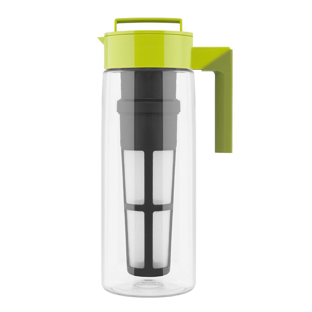 Takeya 2 Quart Tea Maker Replacement Infuser Filter - Stainless Steel Mesh Basket for Loose Leaf Tea - Perfect for Iced Tea, Cold Brew & Hot Tea Brewing at Home