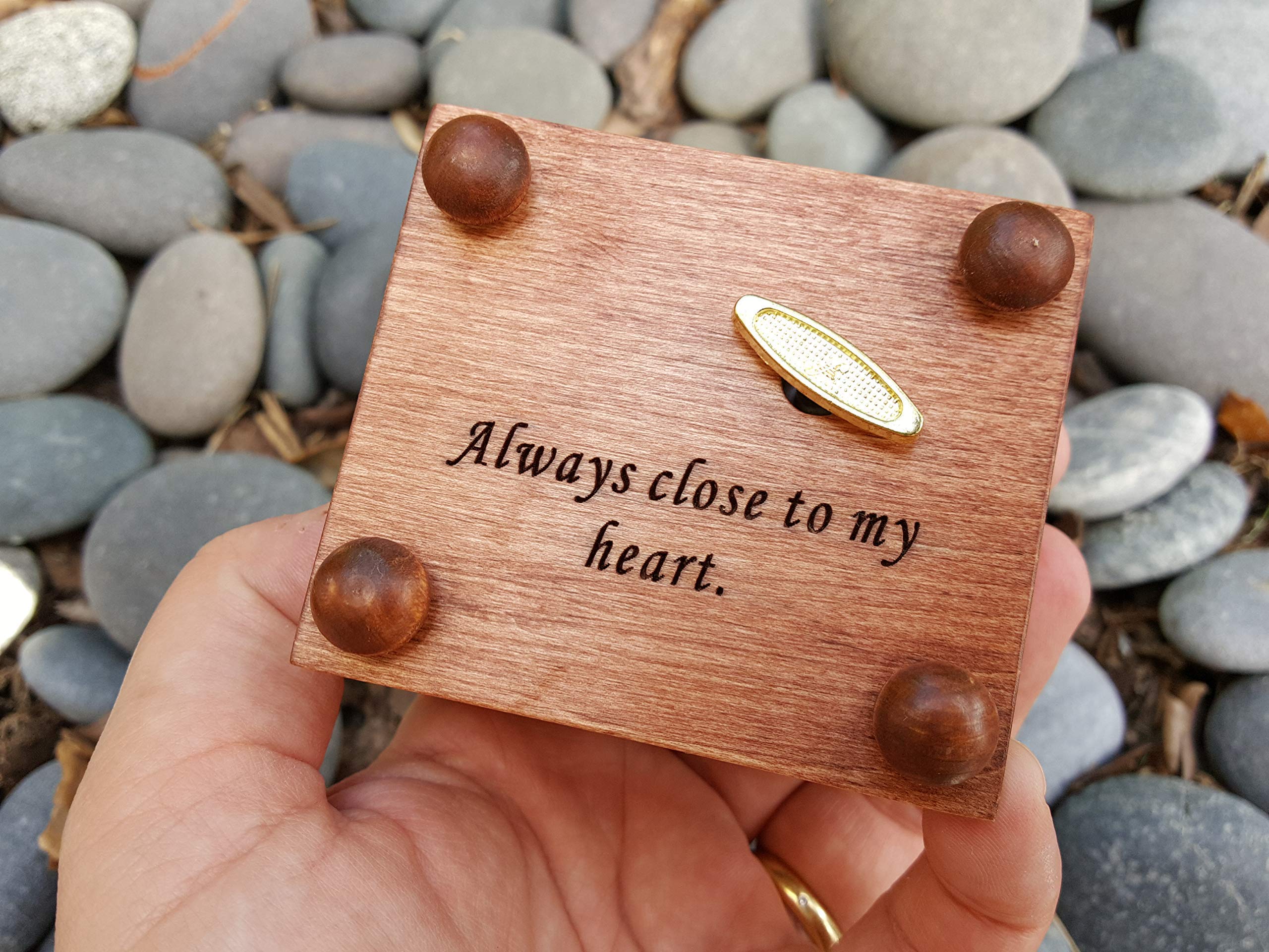 You Are My Sunshine Wooden Music Box - Handcrafted Gift for Mom, Daughter, Birthday, Anniversary | Perfect for Nursery Decor, Wedding Favors & Special Occasions