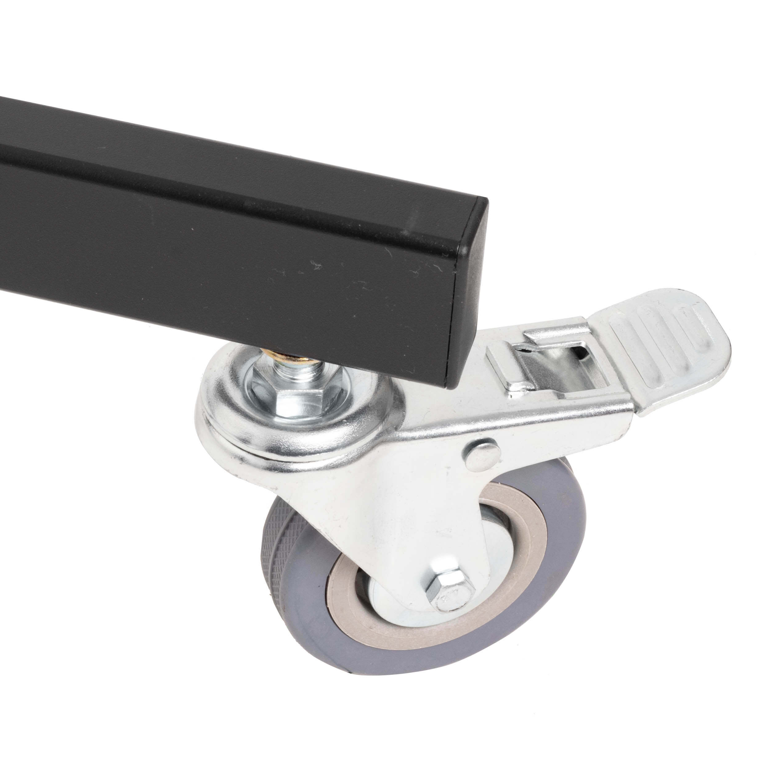 Heavy Duty Stainless Steel Low Boy Roller Stand & Boom Arm - Professional Support for Woodworking, Metalworking, and Construction Projects