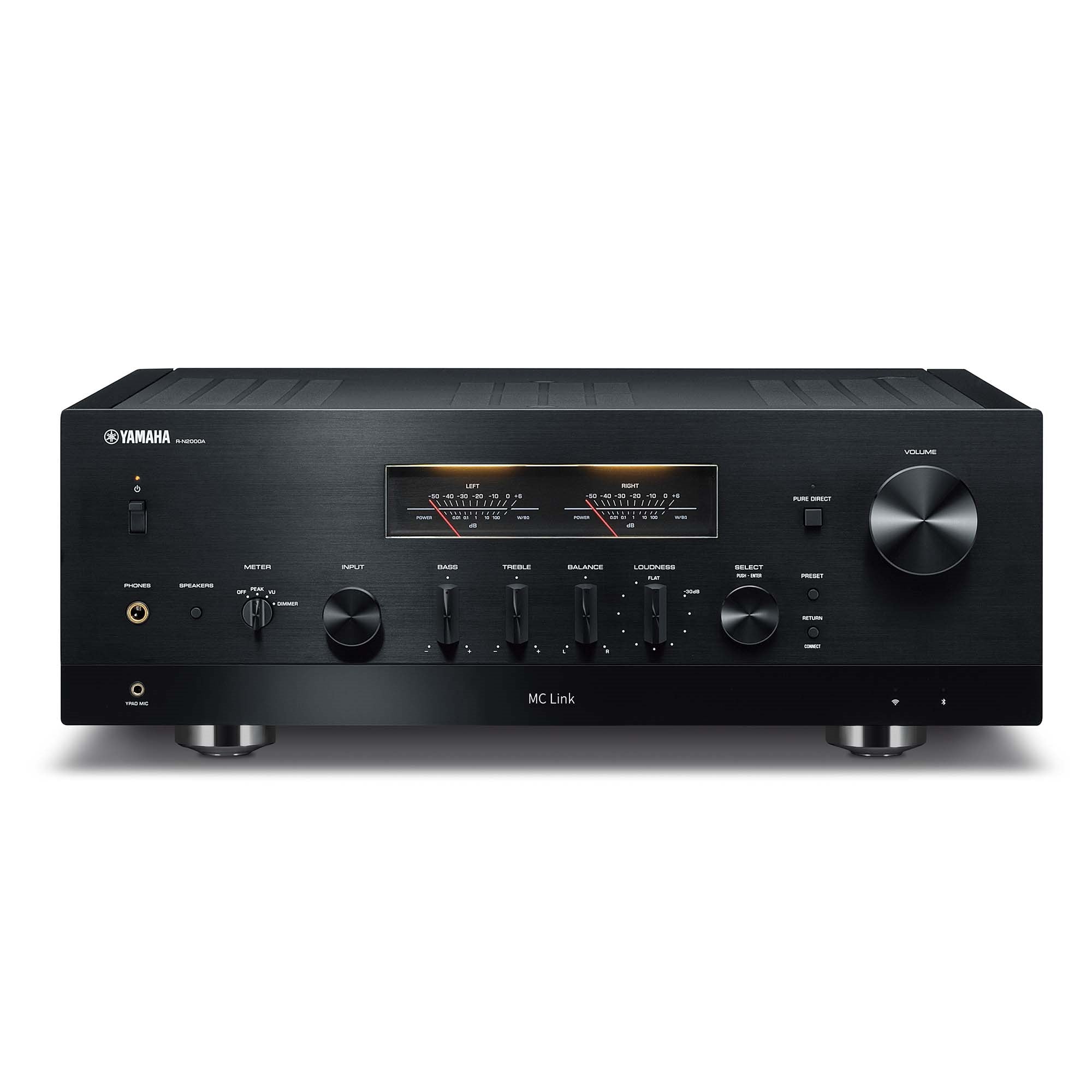 Yamaha R-N2000A Hi-Fi Stereo Network Receiver - Wireless Streaming, High-Resolution Audio, Home Theater & Music System for Audiophiles - Perfect for Living Room, Home Theater & Music Studio Setup