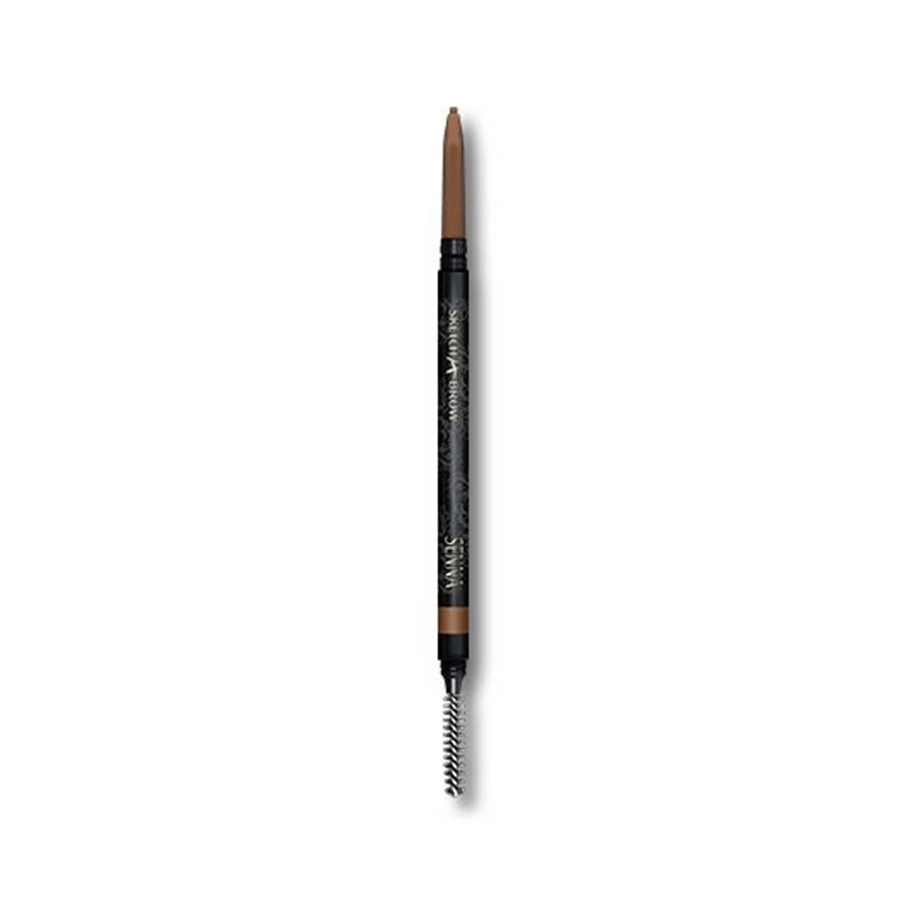 Senna Cosmetics Sketch A Brow Precision Pencil - Waterproof Eyebrow Pencil for Natural Looking Brows, Long Lasting & Smudge Proof - Perfect for Daily Makeup, Special Occasions & On-The-Go Touch Ups