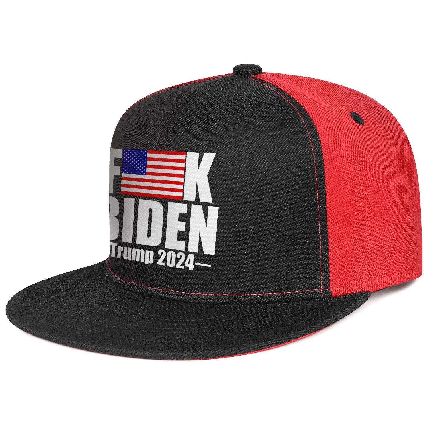 Trump 2024 Adjustable Trucker Hat - Vintage Baseball Cap for Men & Women, Flat Brim Dad Hat - Perfect for Political Rallies, Outdoor Events & Casual Wear