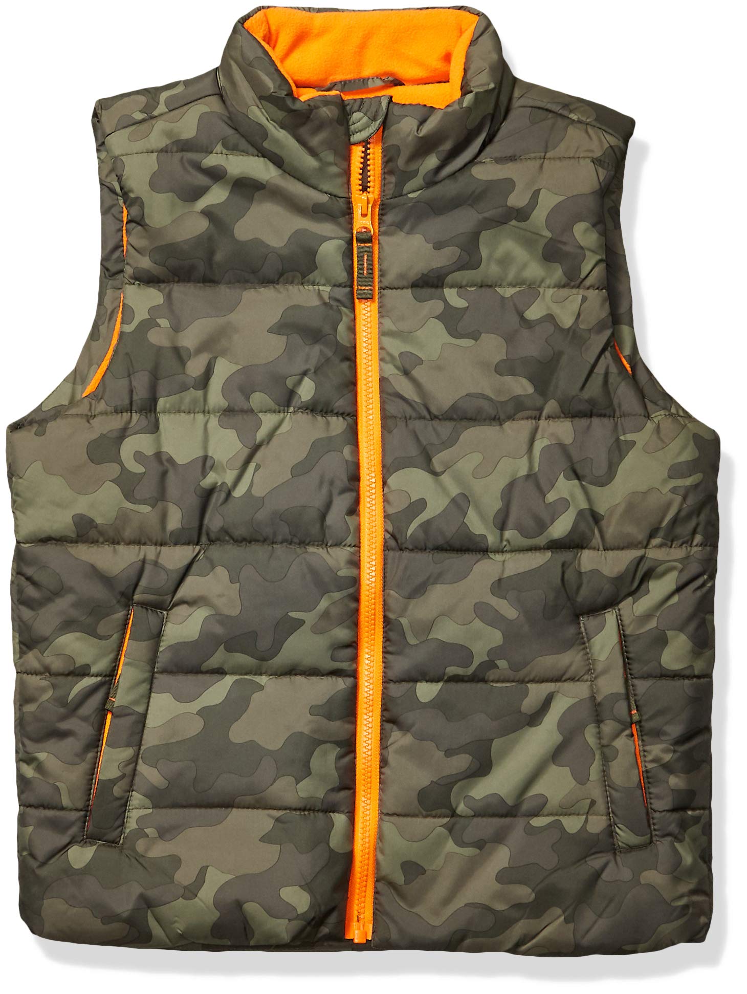 Amazon Essentials Boys and Toddlers' Heavyweight Puffer Vest - Warm Winter Insulated Jacket for Kids Outdoor Play, School & Cold Weather Activities