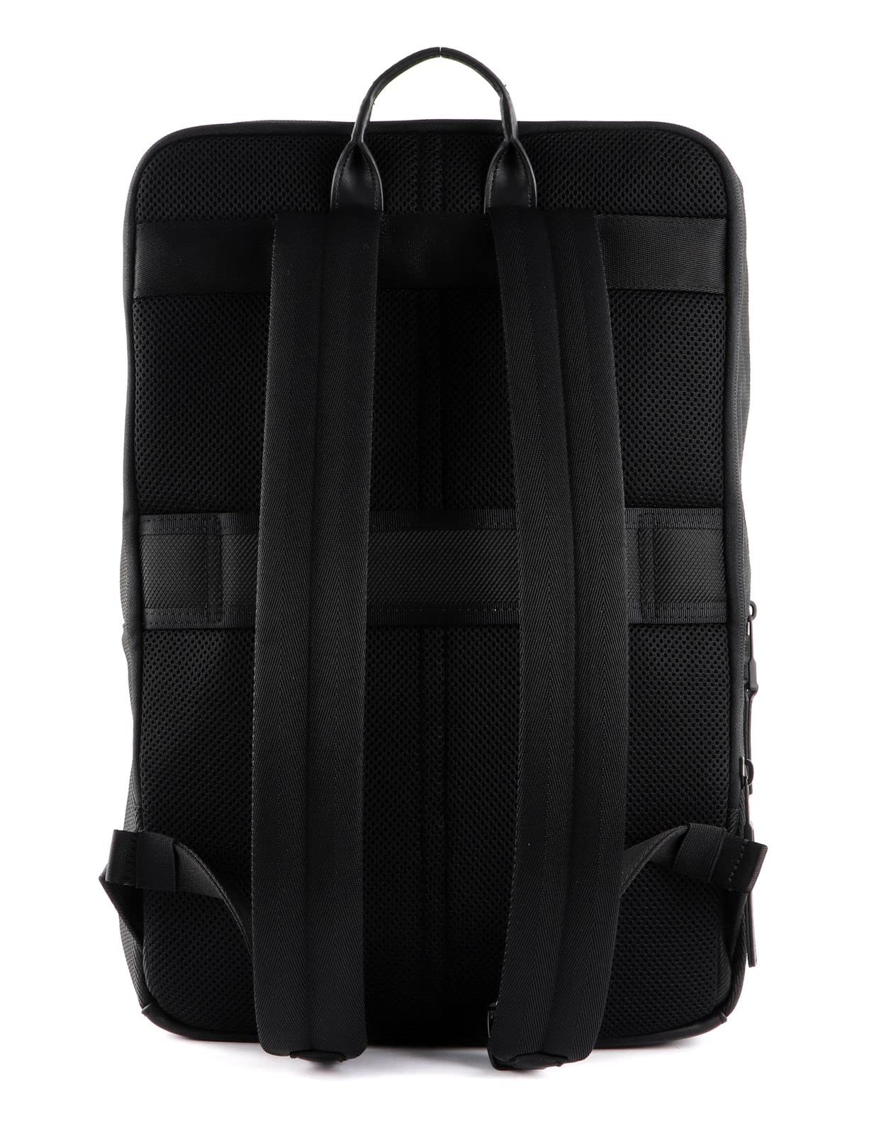 Tommy Hilfiger 1985 Slim Tech Backpack for Men & Women - Lightweight Water-Resistant Laptop Backpack for Work, School & Travel - Black