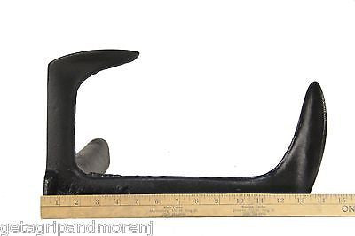 Paragon #3 Cast Iron Shoe Cobbler's Anvil - Heavy Duty Blacksmithing Tool for Horseshoes & Metalworking | Perfect for Farriers, DIY Shoe Repair & Craft Projects