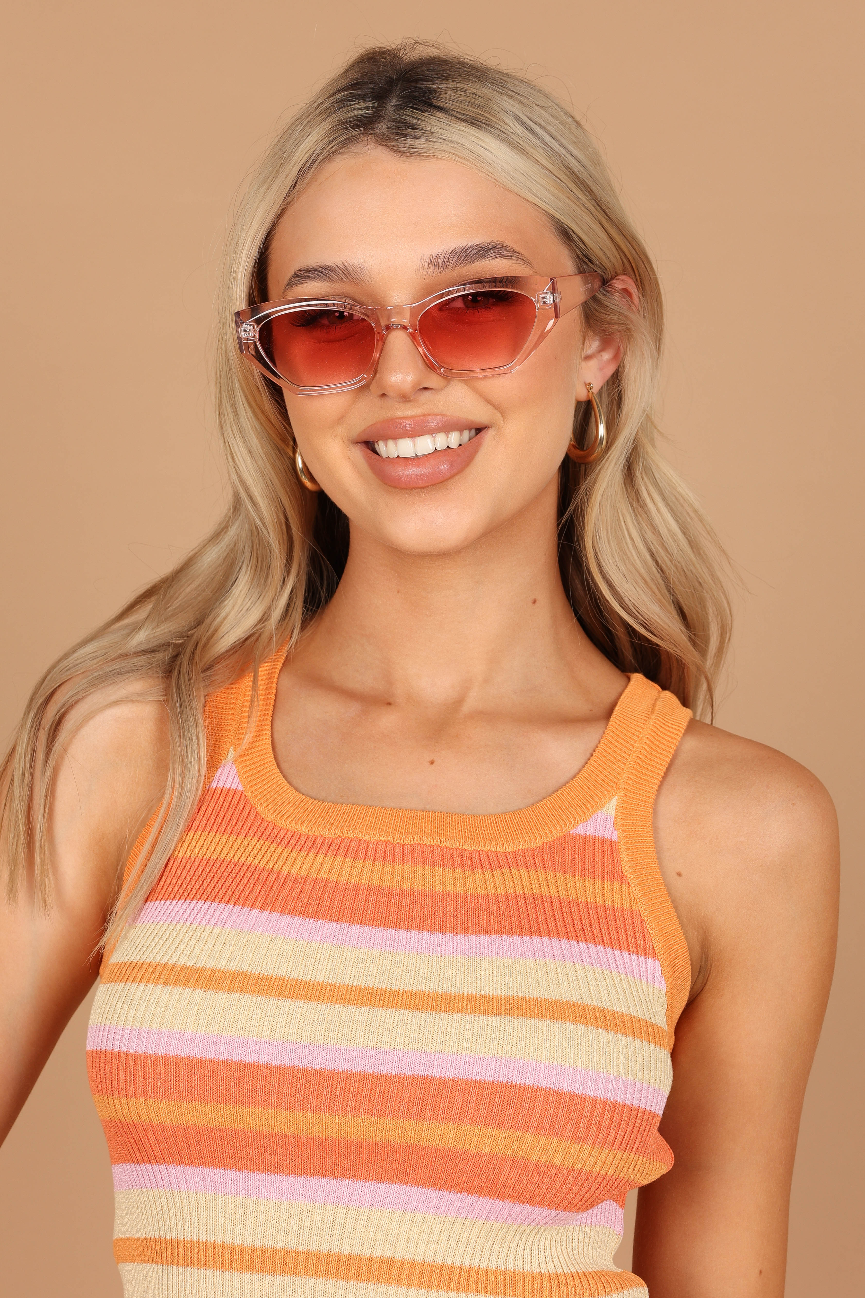 Augie Sunglasses for Women - Trendy Pink UV Protection Shades for Outdoor, Beach & Driving | Stylish & Lightweight Fashion Eyewear