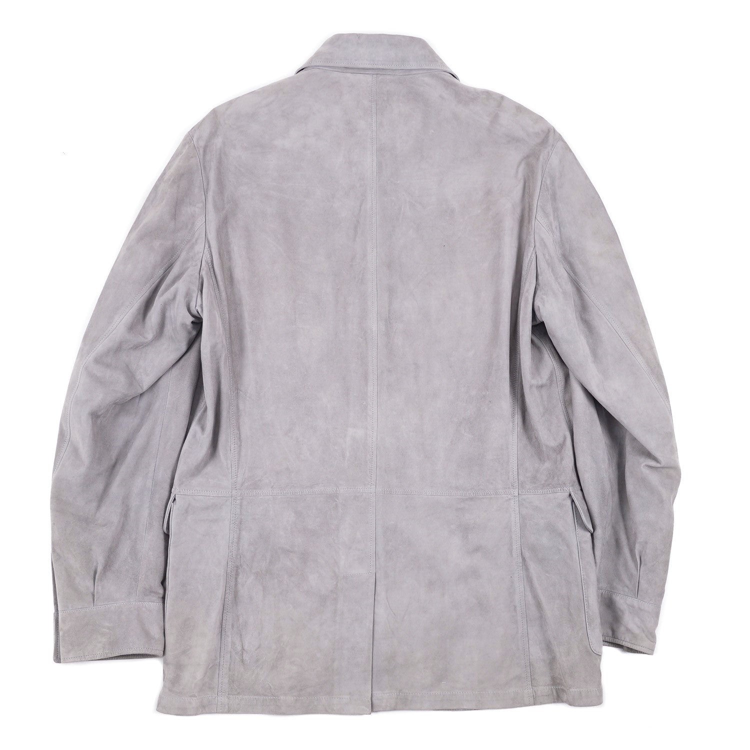 Cesare Attolini Premium Nappa Suede Field Jacket for Men | Luxury Italian Outerwear | Perfect for Fall, Winter & Outdoor Adventures