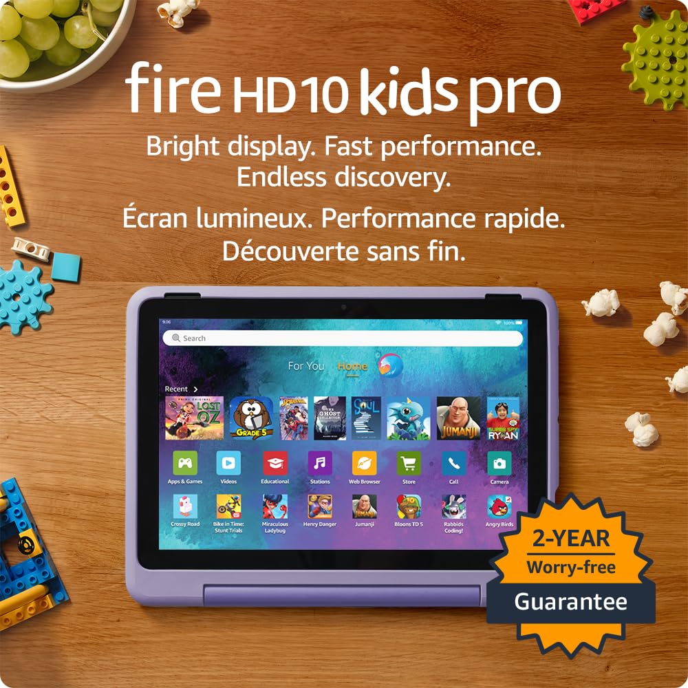 Amazon Fire HD 10 Kids Pro Tablet (2023 Newest Model) - 10.1