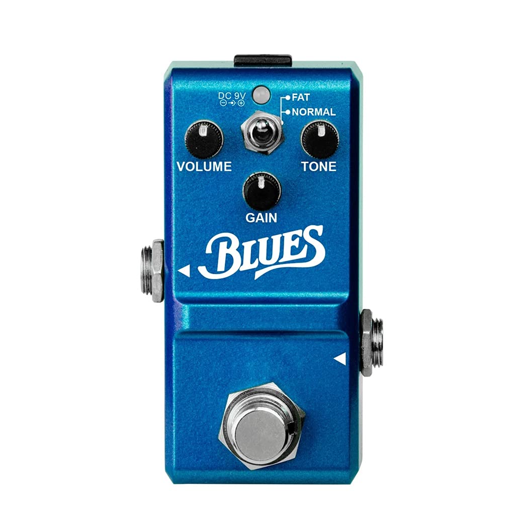 LN-321 Professional Overdrive Guitar Effect Pedal | Wide Frequency Response Blues Style Pedal | Perfect for Electric Guitar Accessories & Stage Performances