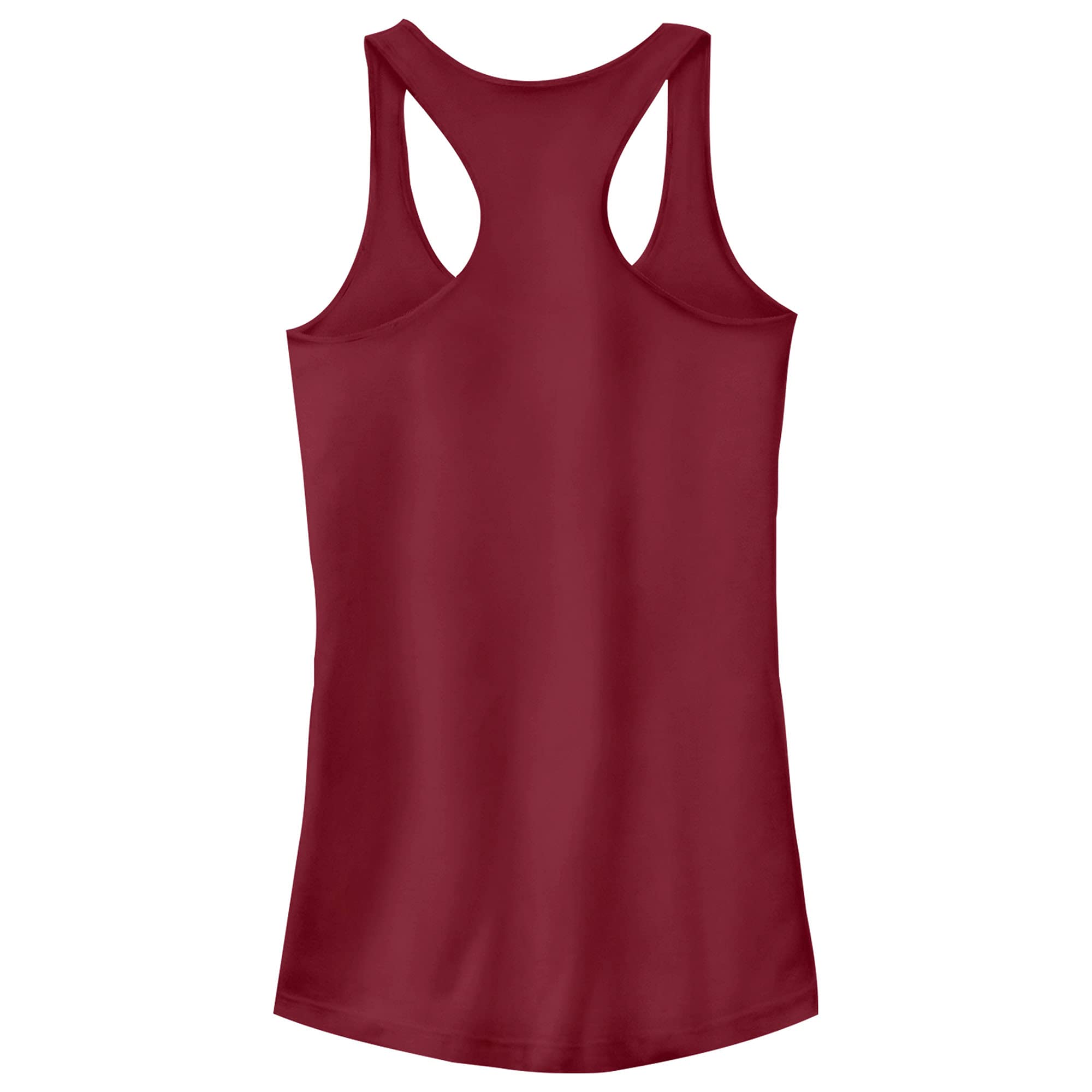 Marvel Iron Man Logo Women's Racerback Tank Top - Superhero Graphic Tee for Cosplay, Gym & Casual Wear | Avengers Fan Gift