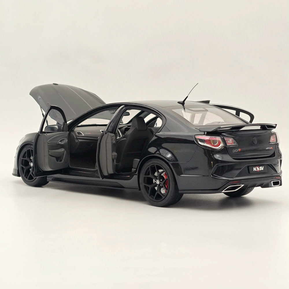 1:18 Scale Holden HSV GTSR W1 PHANTOM B182817E Black Diecast Model Car - Limited Edition Collectible Gift for Car Enthusiasts (Ships from USA) - Perfect for Display, Collection, and Racing Enthusiast Gifts