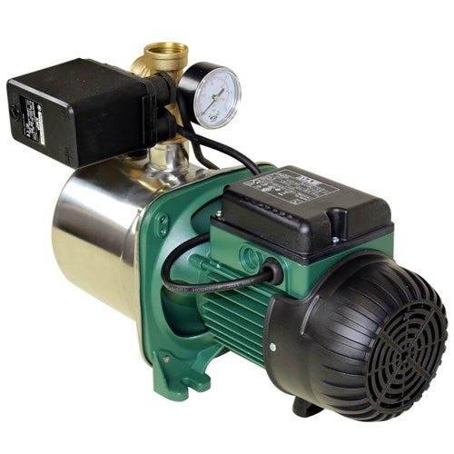 DAB JETINOX132MP Stainless Steel Domestic Water Jet Pump 75 LPM @ 3.0 Bar - Perfect for Home Water Supply, Irrigation & Pressure Boosting Systems