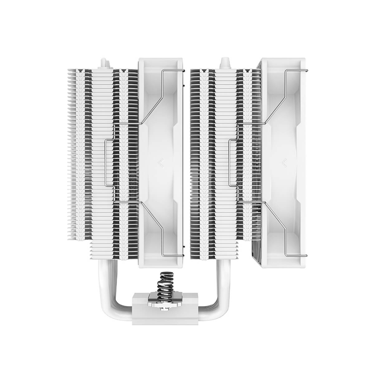 Deepcool AG620 ARGB Dual Tower CPU Cooler - White | High Performance Air Cooling for Intel/AMD Processors | Perfect for Gaming PCs & Workstations