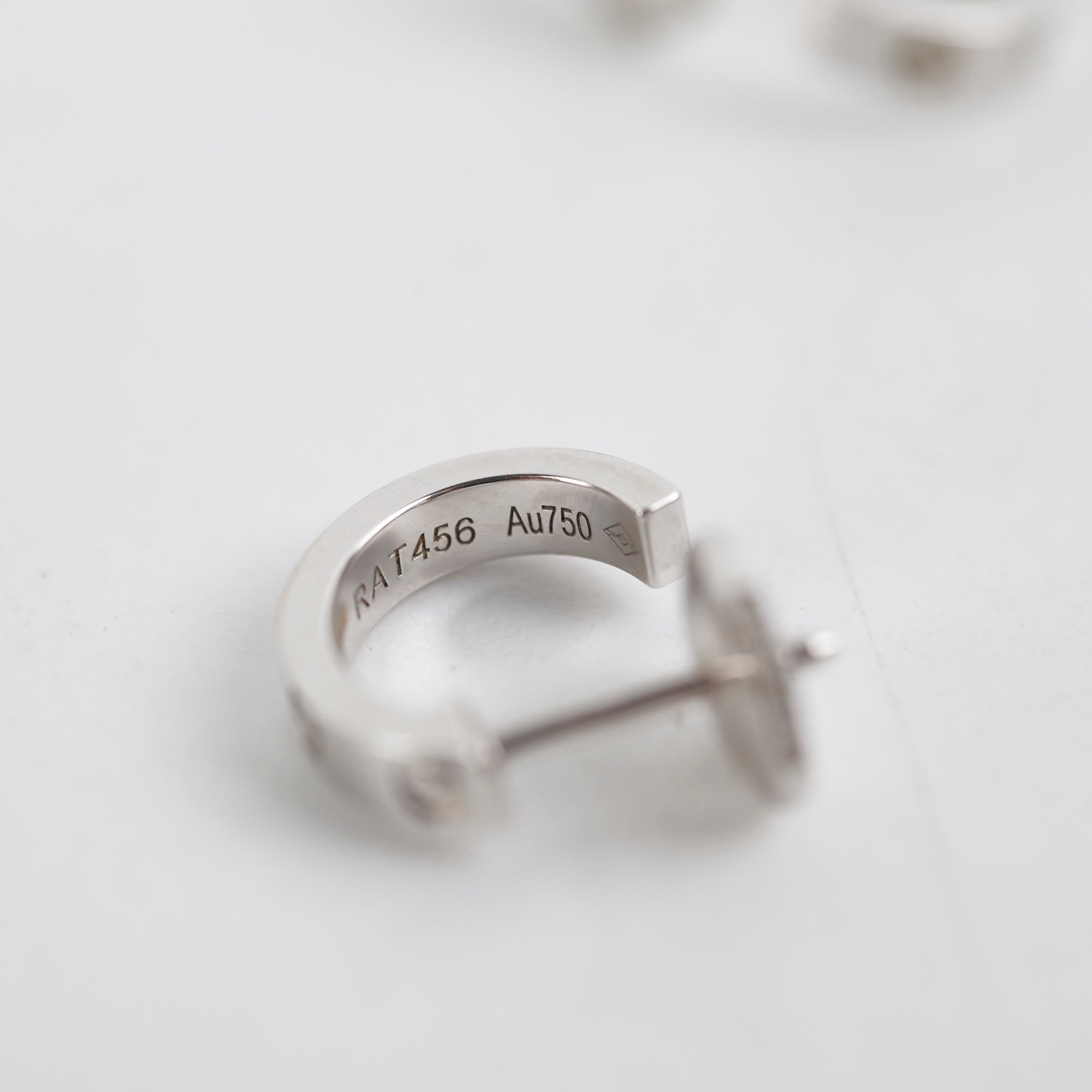 Cartier Love Earrings 18K White Gold - Luxury Diamond Stud Earrings for Women, Perfect for Weddings, Anniversaries & Special Occasions