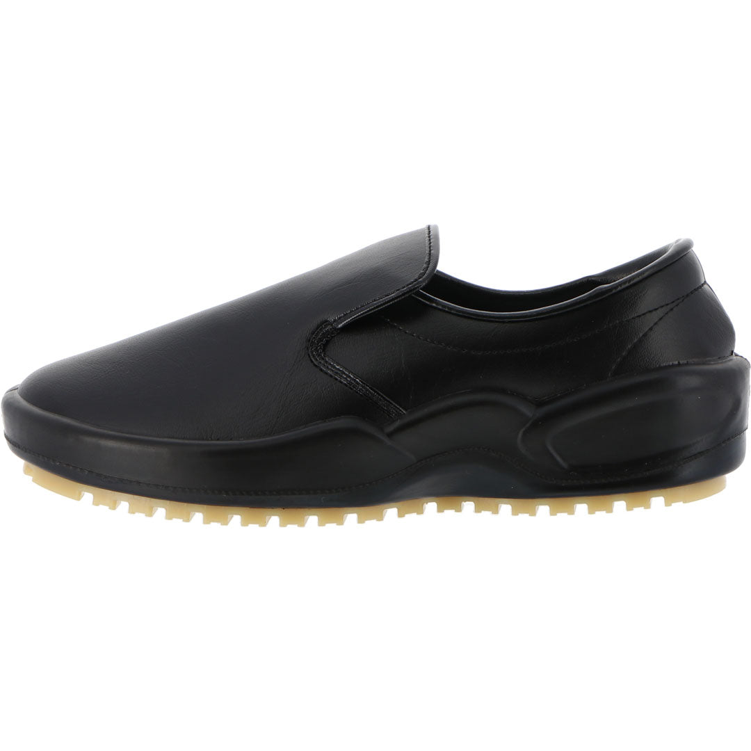 Chefmate Non-Slip Black Kitchen Shoes for Chefs & Restaurant Workers - Comfortable Anti-Skid Work Shoes for Cooking, Baking & Food Service