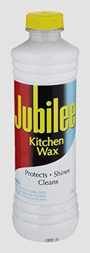 Jubilee Kitchen Cleaning Wax - 15 Fl. Oz. for Stainless Steel Appliances, Countertops & Bathroom Surfaces - Ultimate Shine & Protection for Home & Commercial Use