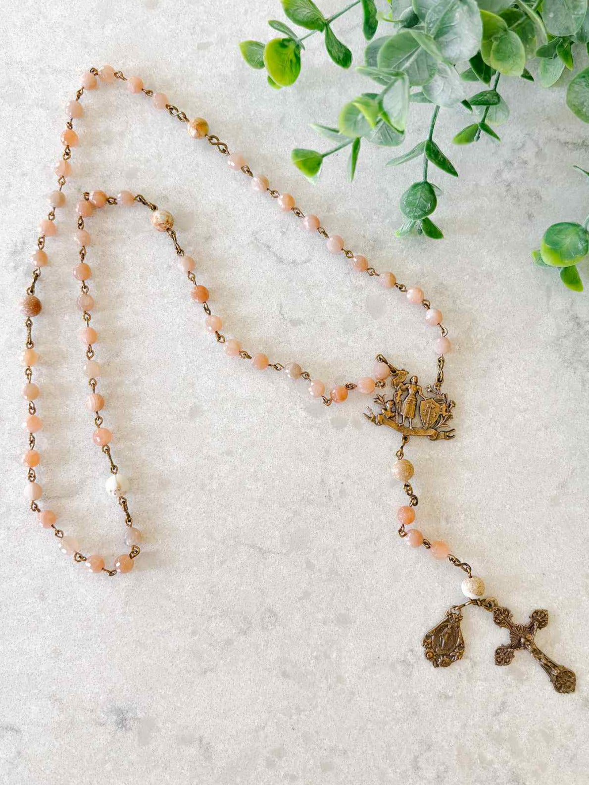 St. Joan of Arc Rosary - Catholic Prayer Beads for Devotion, Protection & Spiritual Growth - Perfect for Prayer, Meditation & Gifting