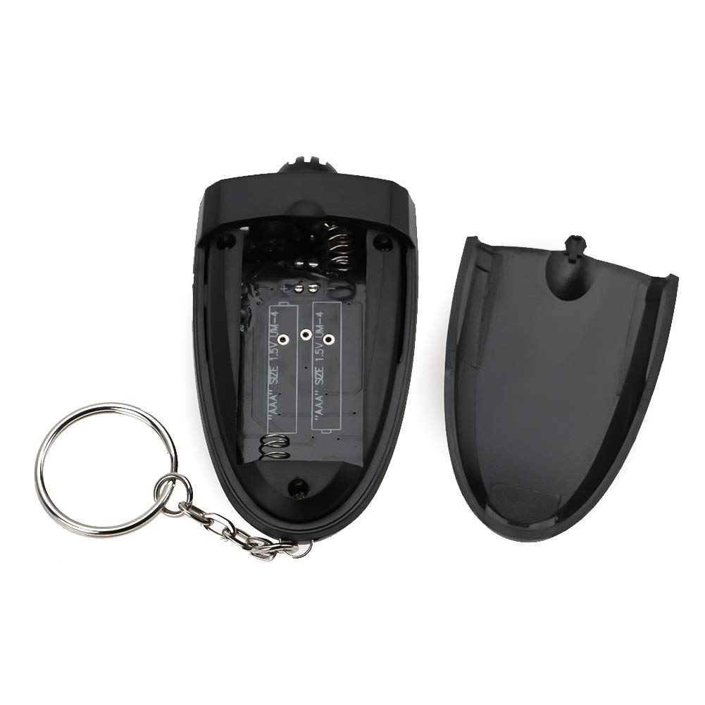 Portable Breathalyzer Keychain - Mini LED Alcohol Tester for Personal & Professional Use | Accurate BAC Detection for Parties, Driving Safety & Workplace Testing