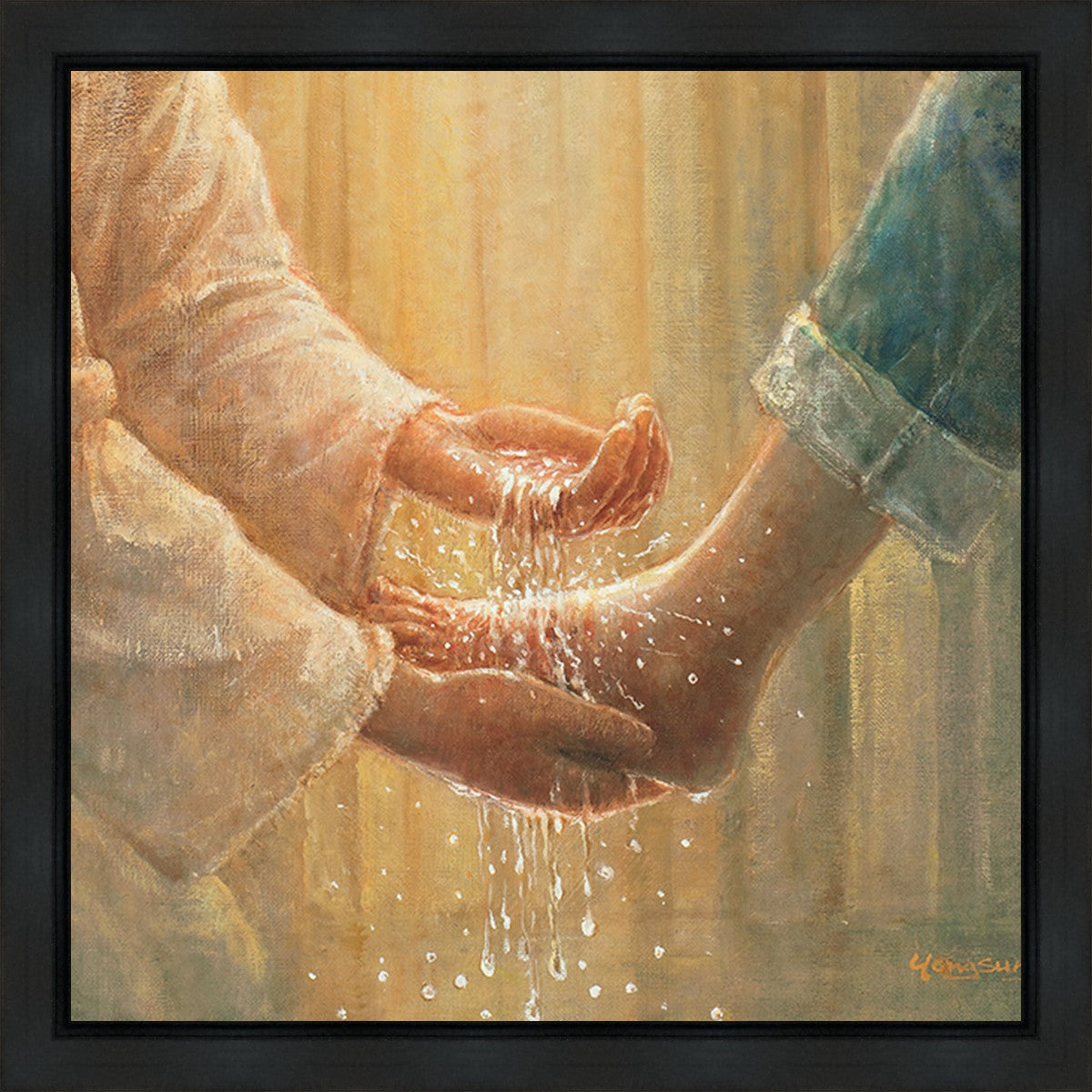 Sanctification Gallery Wrap Canvas - Premium Stretched Canvas Art Print for Home & Office Decor - Perfect for Living Room, Bedroom, or Office Wall Decor