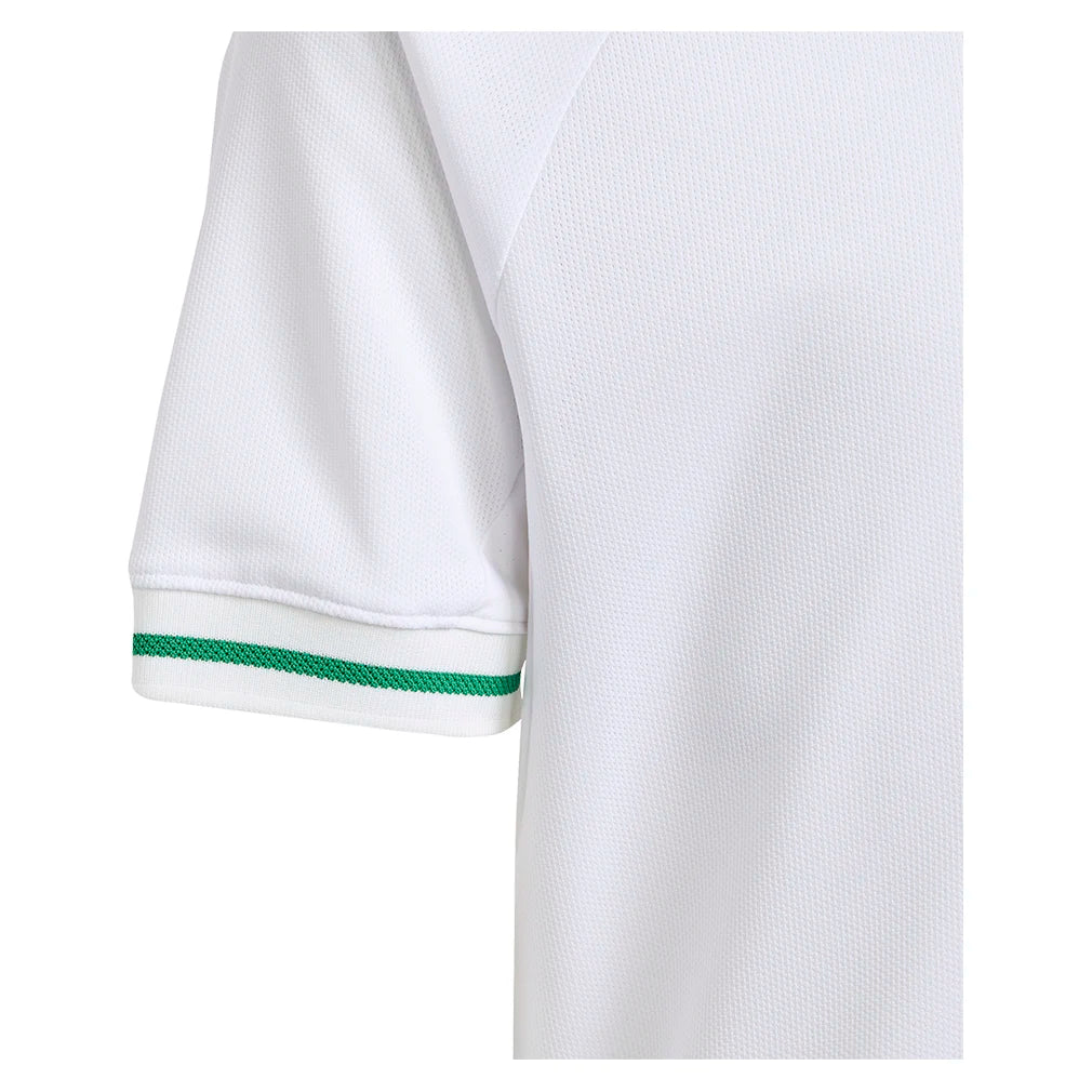 Boys' Pro Tennis Top White - Breathable Performance Shirt for Junior Tennis Players - Perfect for Training, Matches & Outdoor Sports