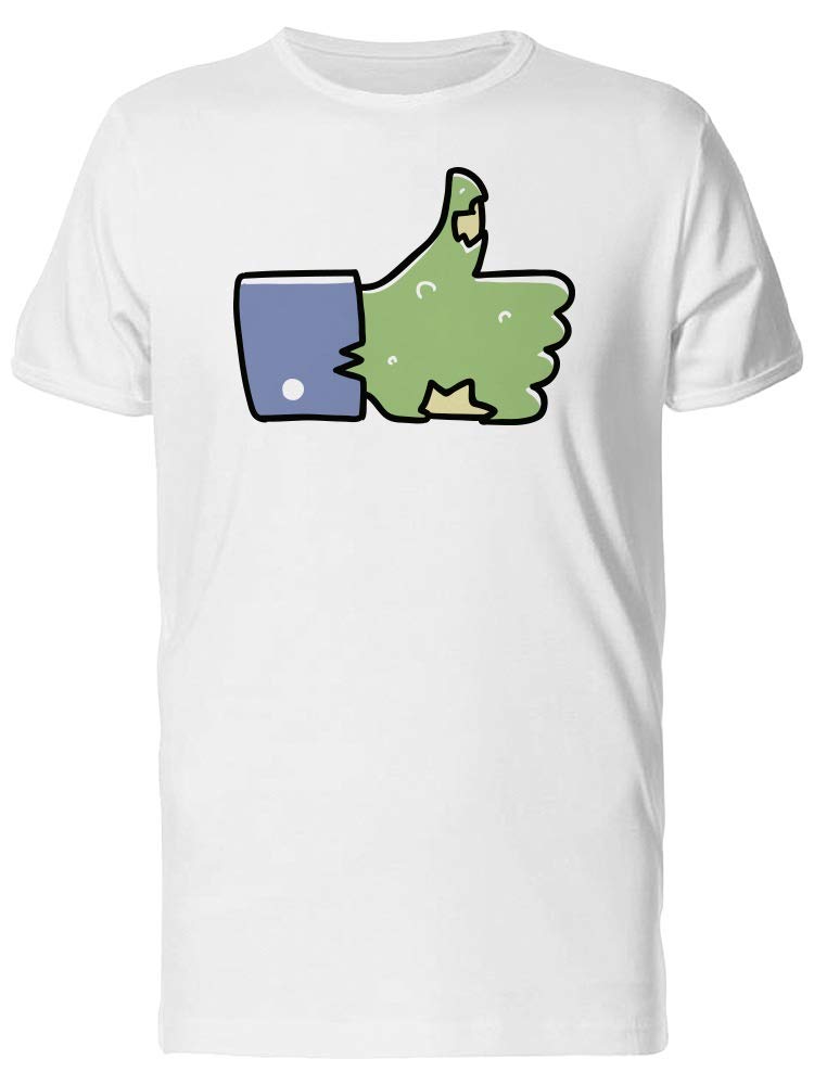 Zombie Hand Thumbs Up T-Shirt for Men | Funny Horror Graphic Tee | Halloween Costume & Casual Wear