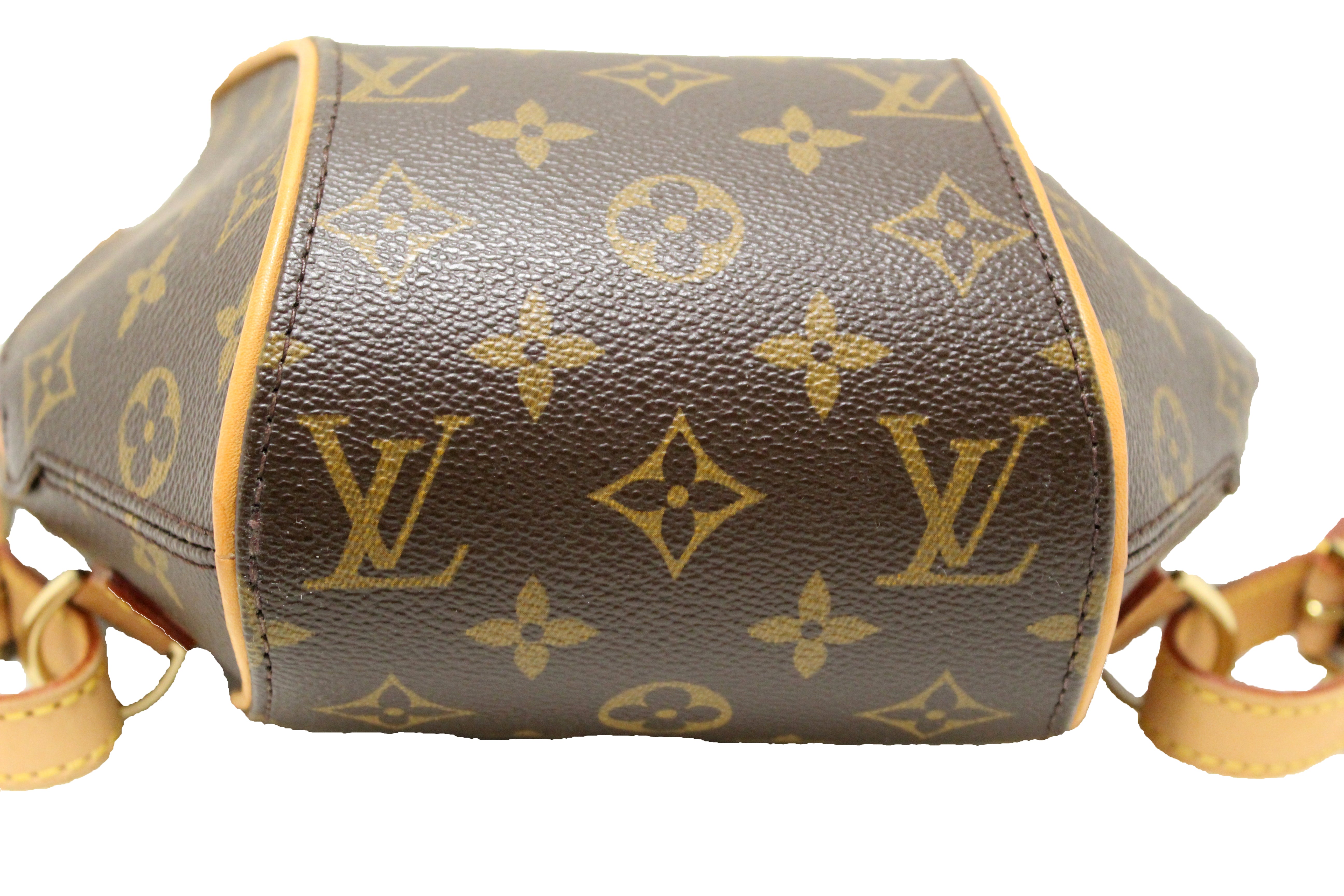 Authentic Louis Vuitton Monogram Canvas Ellipse Backpack - Luxury Designer Daypack for Women, Travel & Work - Stylish & Durable Everyday Use