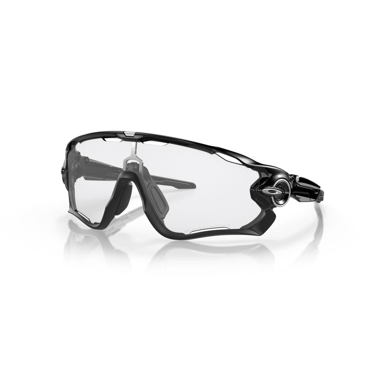 Oakley Jawbreaker Sunglasses Polished Black/Clear to Black Iridium Photochromic Lenses - 0OO9290 929014 - Ideal for Cycling, Running & Outdoor Sports