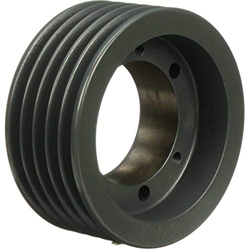 Browning 53V530SK Q-D Sheave - Cast Iron 5 Groove 3V Belt Sheave with SK Bushing | Heavy Duty Power Transmission for Industrial Machinery & Agricultural Equipment