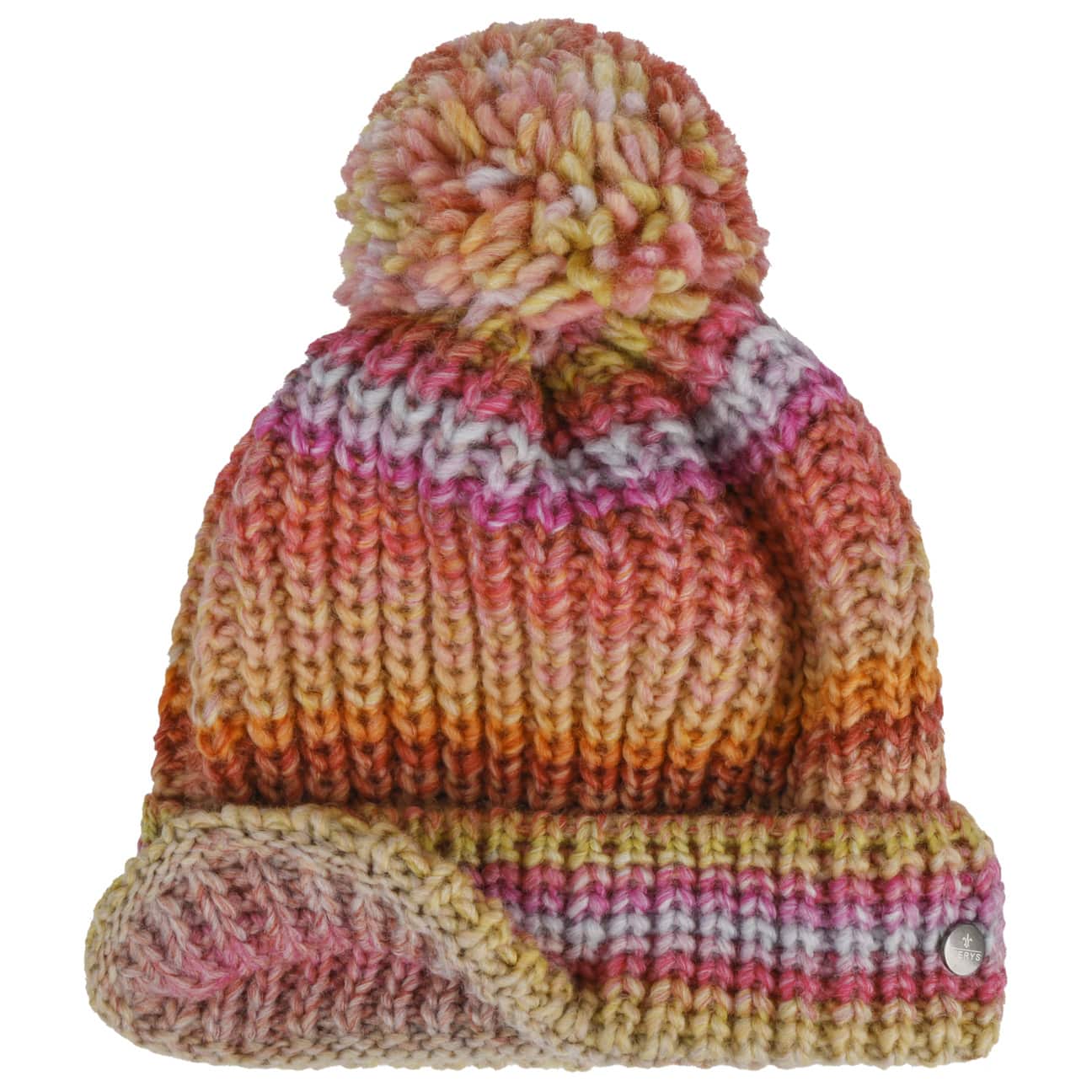 Lierys Finja Bobble Hat - Warm Winter Knit Beanie for Women & Men - Perfect for Skiing, Snowboarding & Outdoor Activities