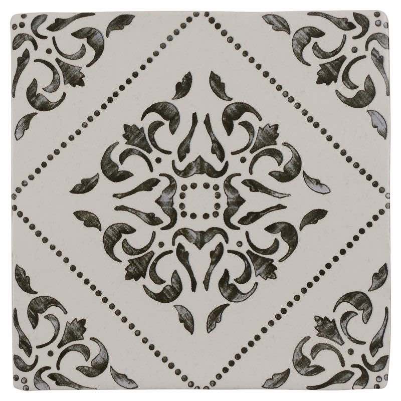 5x5 Satin Ceramic Tile Salvador Gemstone - Perfect for Bathroom Backsplash, Kitchen Wall Decor & Home Renovation Projects