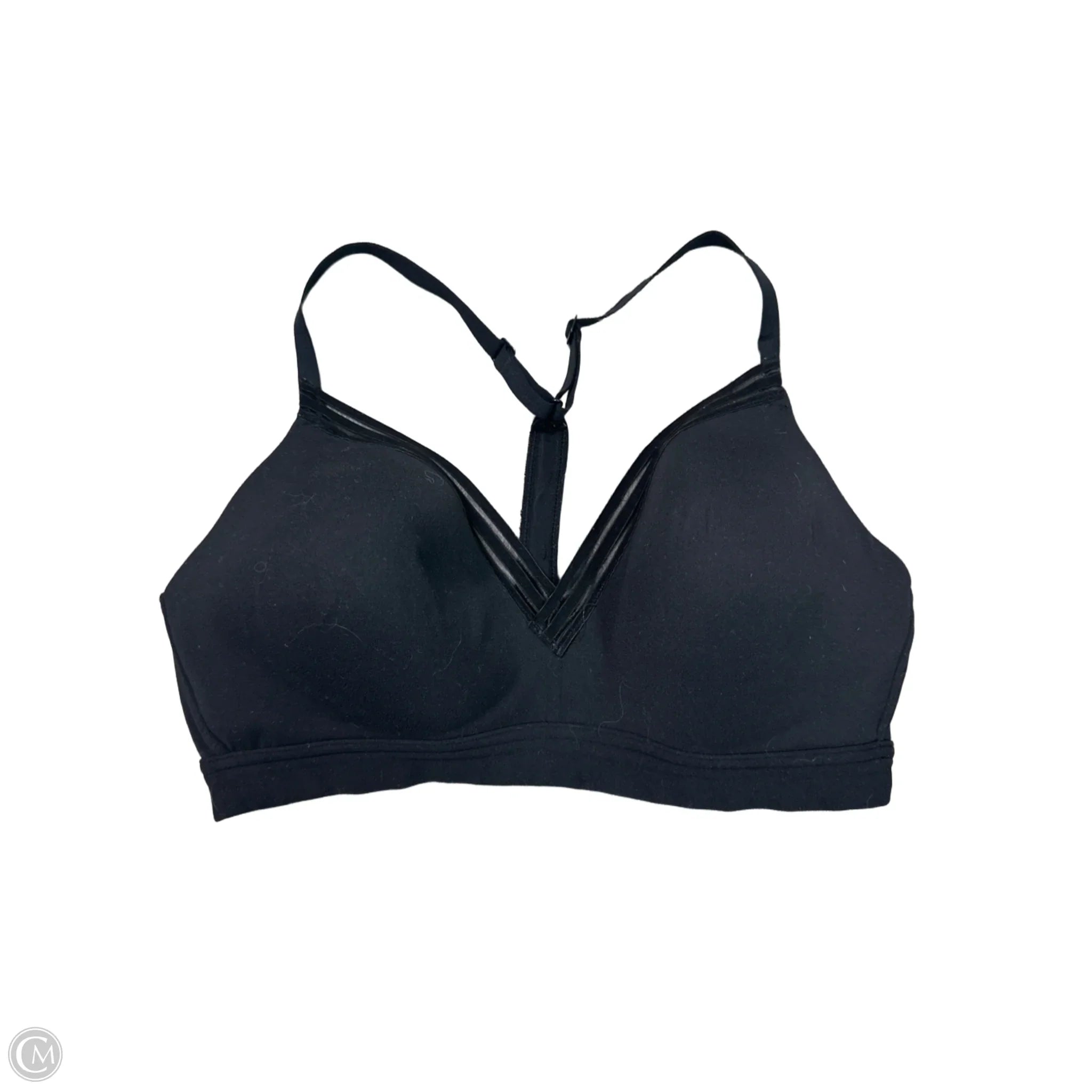 Athleta Women's Medium Black Athletic Sports Bra - High Support for Running, Yoga & Gym Workouts