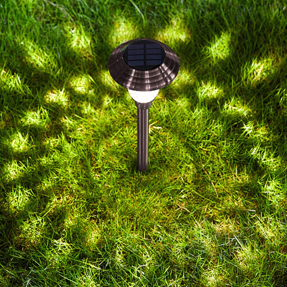 OSALADI Solar LED Street Lights - 4 Pack Outdoor Solar Pathway Lights for Garden, Walkway, Driveway & Patio | Waterproof White LED Lawn Lamps for Night Safety & Decoration | Perfect for Landscape Lighting, Backyard Illumination & Pathway Marking