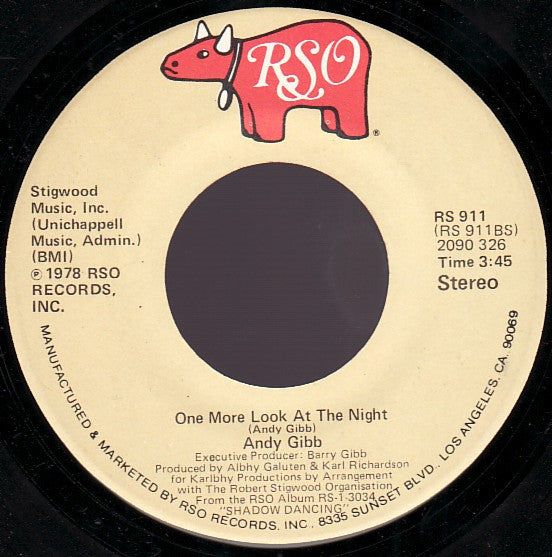 Andy Gibb - Our Love Don't Throw It All Away / One More Look At The Night - 7