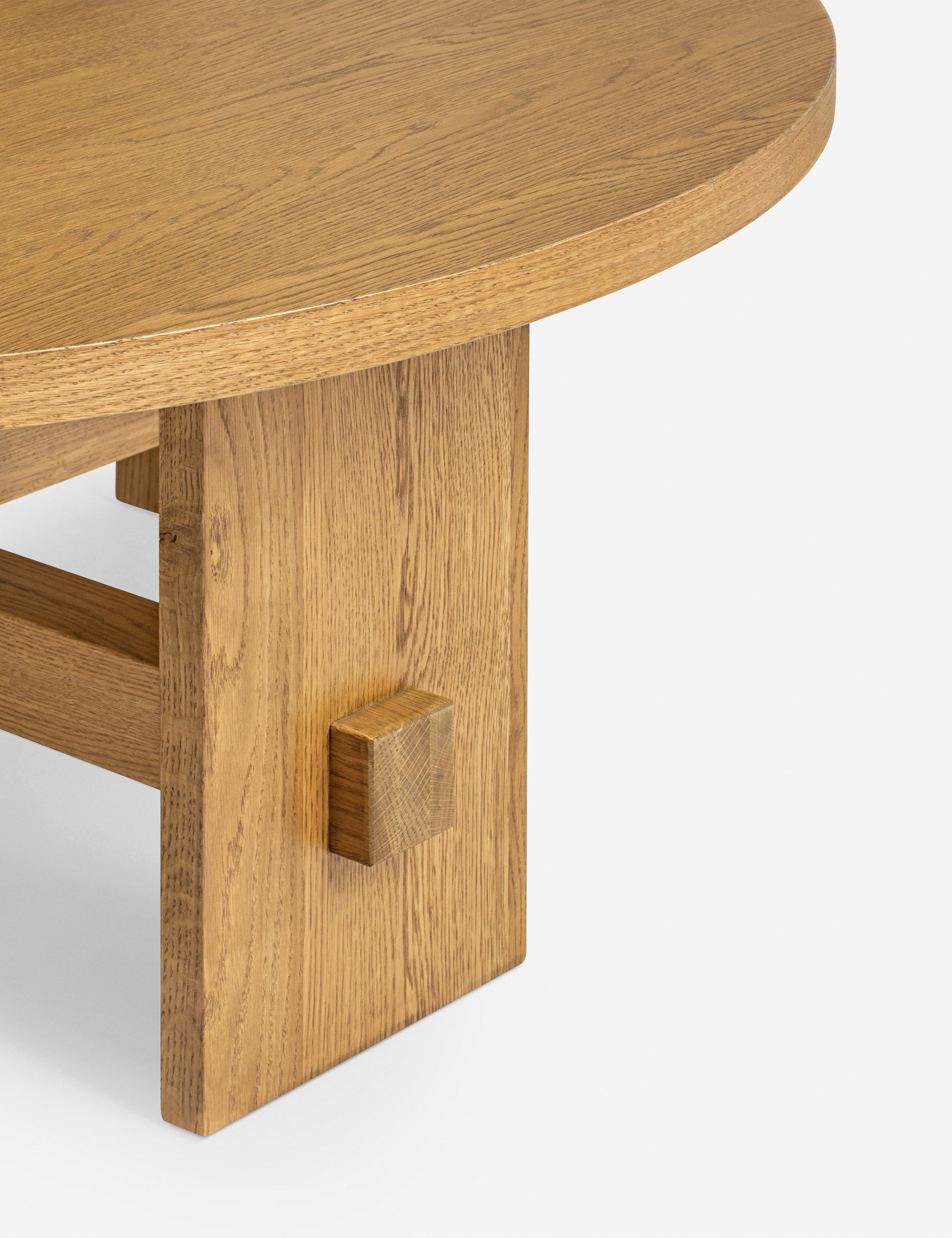Modern Campos Round Coffee Table - Solid Wood Living Room Center Table for Home Decor, Perfect for Small Spaces & Cozy Gatherings