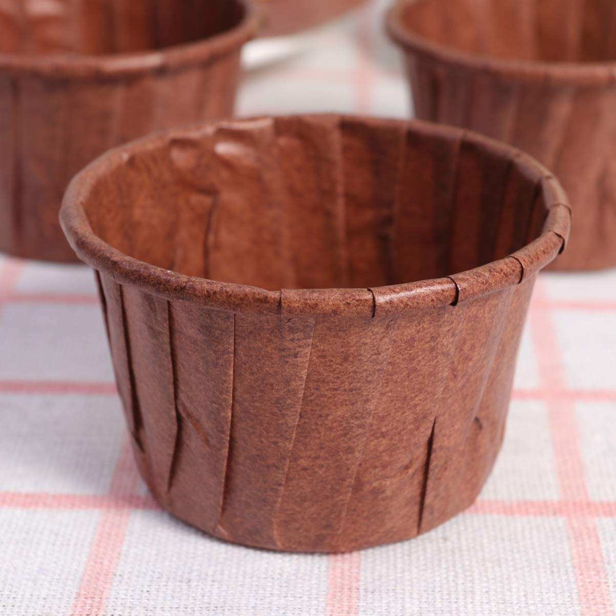 DOITOOL 100pcs Mini Muffin Baking Cups - Disposable Foil Liners for Cupcakes, Egg Tarts & Desserts - Perfect for Holiday Baking, Christmas Party Supplies & Home Baking Accessories