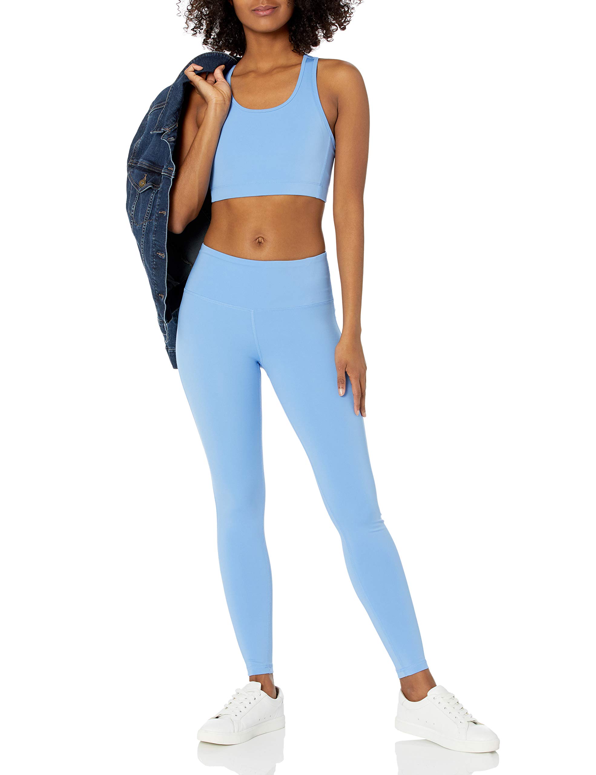 Amazon Essentials Women's Active Sculpt Leggings - Mid Rise, Full Length Workout & Athleisure Pants (Plus Size Available) - Perfect for Yoga, Gym & Everyday Wear