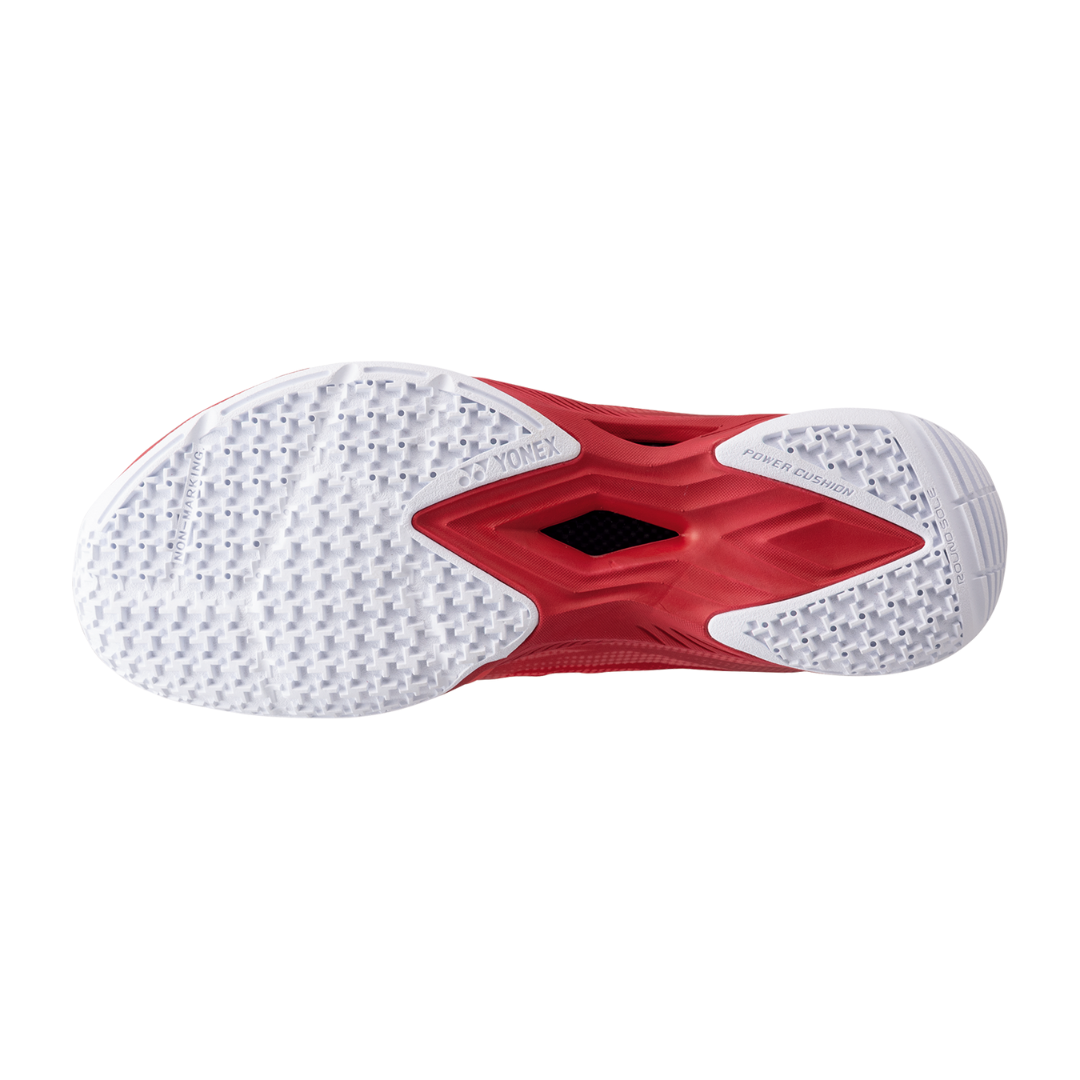 Yonex Power Cushion AERUS Z2 Men's Badminton Shoes [Ruby Red] - Lightweight Cushioning for Competitive Play & Indoor Sports