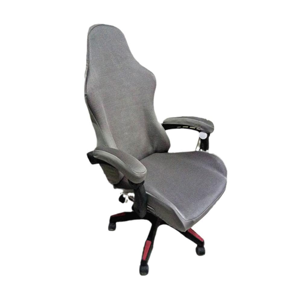 Stretchable Washable Office & Gaming Chair Covers - Universal Fit for Swivel, Computer & Desk Chairs - Protects from Spills & Stains - Perfect for Home Office, Gaming Setup & Workspace