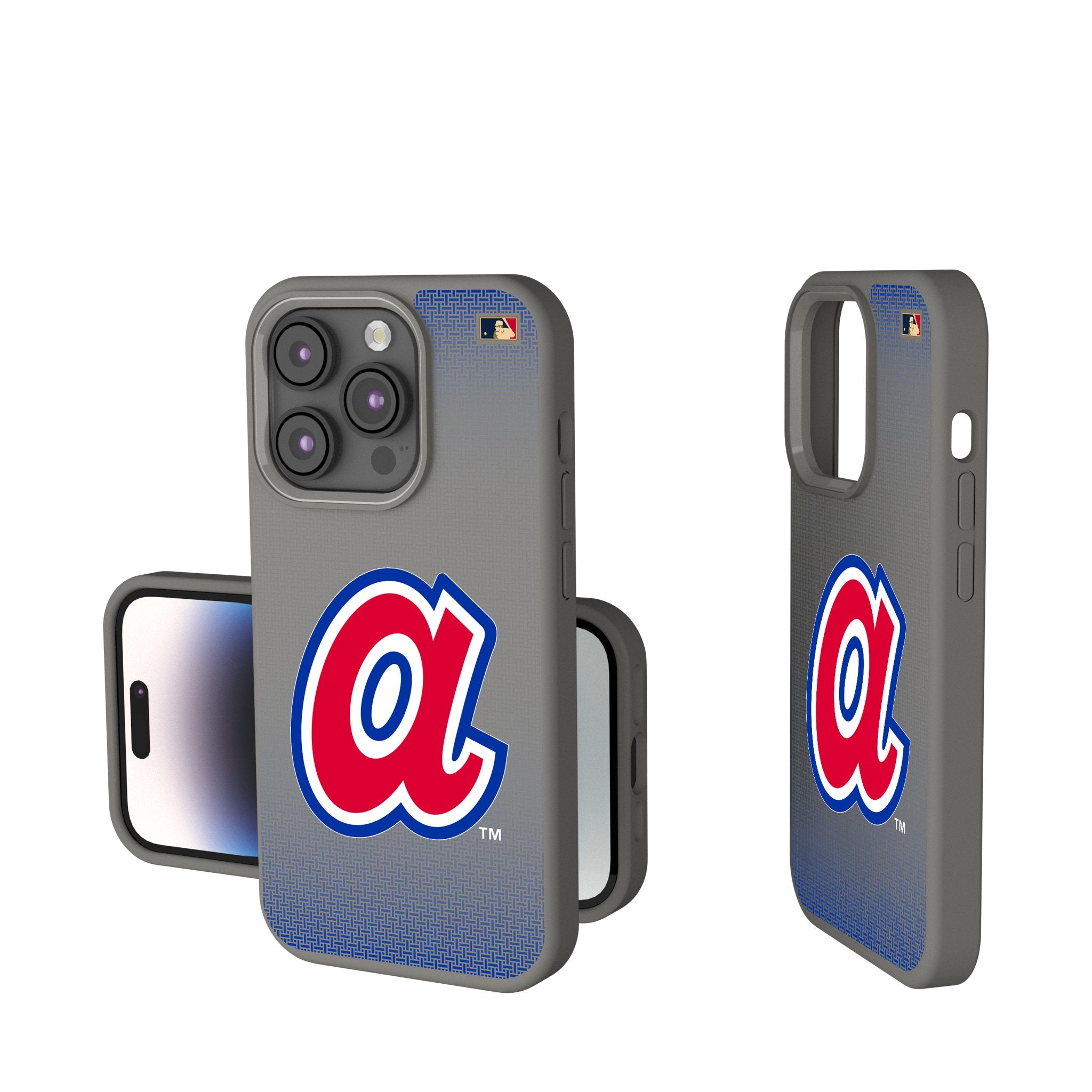 Atlanta Braves 1972-1980 Cooperstown Collection Soft Touch Linen Phone Case - Perfect for Baseball Fans & Vintage Sports Enthusiasts