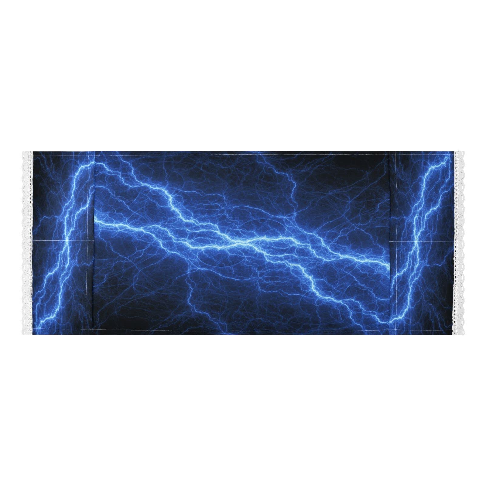 Kigai Thunder Lightning Washing Machine Cover - Waterproof Top Load Washer Dryer Fabric Protector with Storage Pockets | Dust Proof Appliance Cover for Refrigerator, Oven & Home Laundry Room (Ideal for Indoor & Outdoor Use)