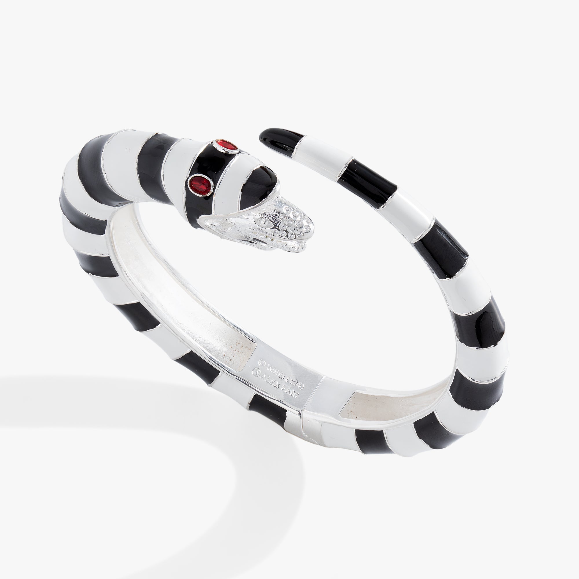 Beetlejuice® Gothic Cuff Bracelet - Unique Punk Rock Jewelry for Women - Perfect for Halloween, Cosplay & Alternative Fashion