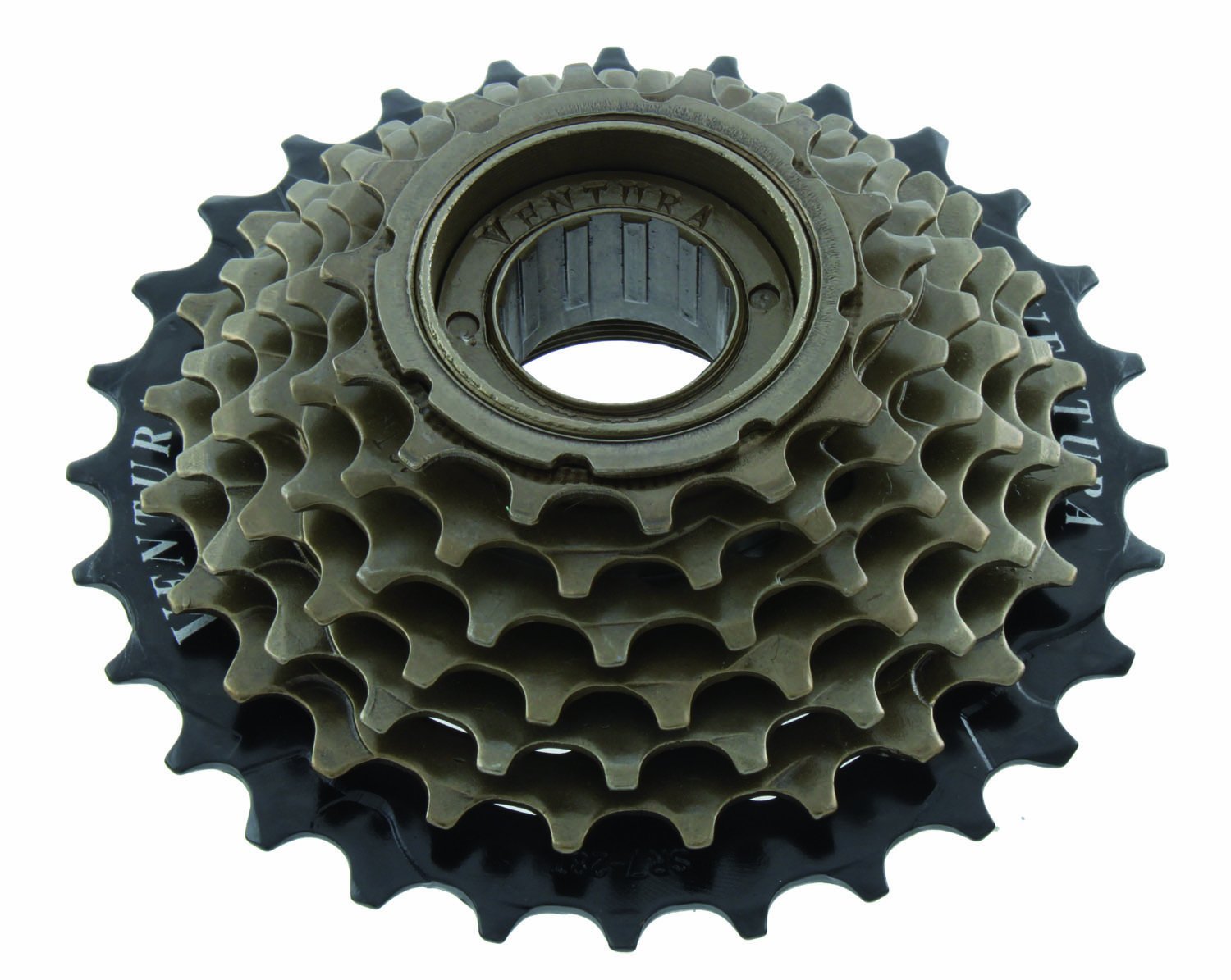 Ventura 5/6/7 Speed 14-28T Bike Freewheel Cassette - Compatible with Road Bikes & BMX for Smooth Gear Shifting | Perfect for Cycling, Commuting & Urban Riding