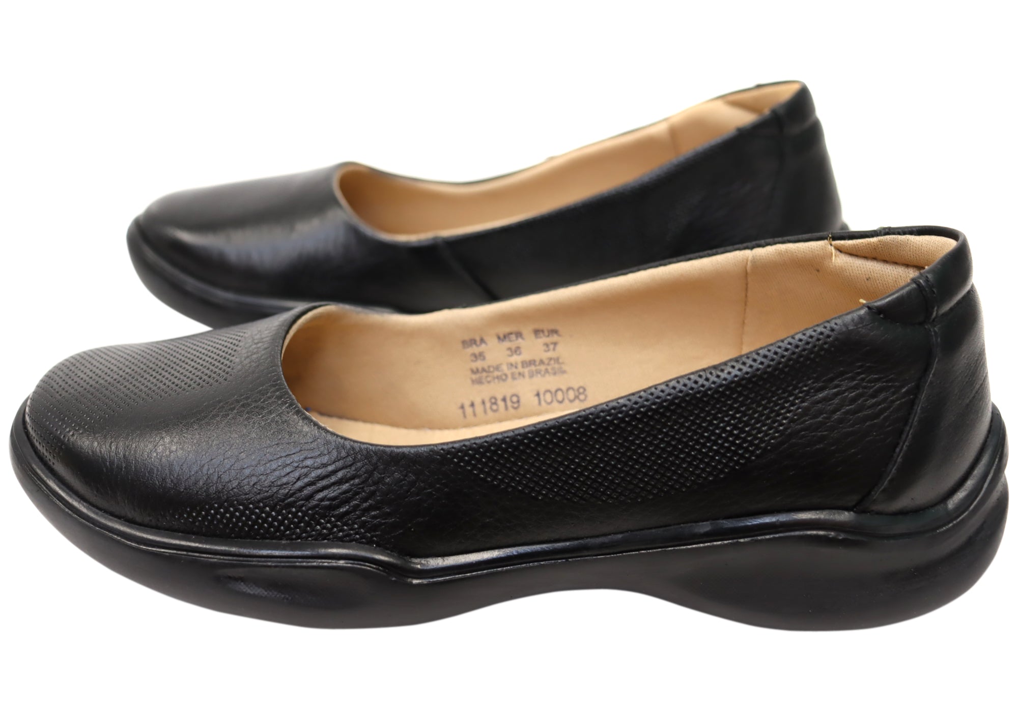 Levecomfort Ivone Women's Comfortable Brazilian Leather Shoes - Perfect for Casual Wear, Office & Walking