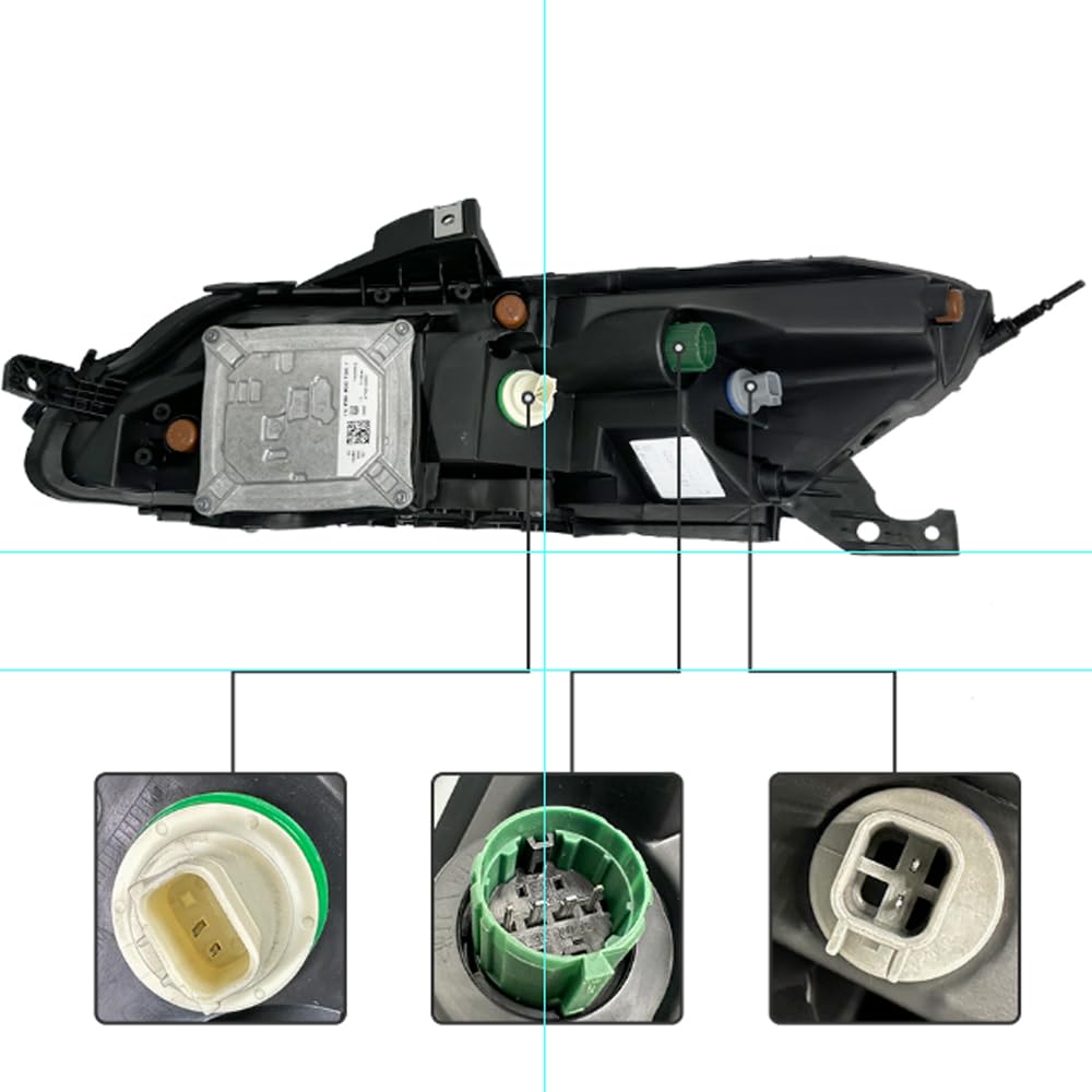 2014-2018 Jeep Cherokee RH Right Passenger Side LED Bumper Parking Light & Daytime Running Light Assembly - Turn Signal Lamp Replacement for Enhanced Visibility & Safety | Perfect for Off-Roading, Night Driving & Daily Commutes