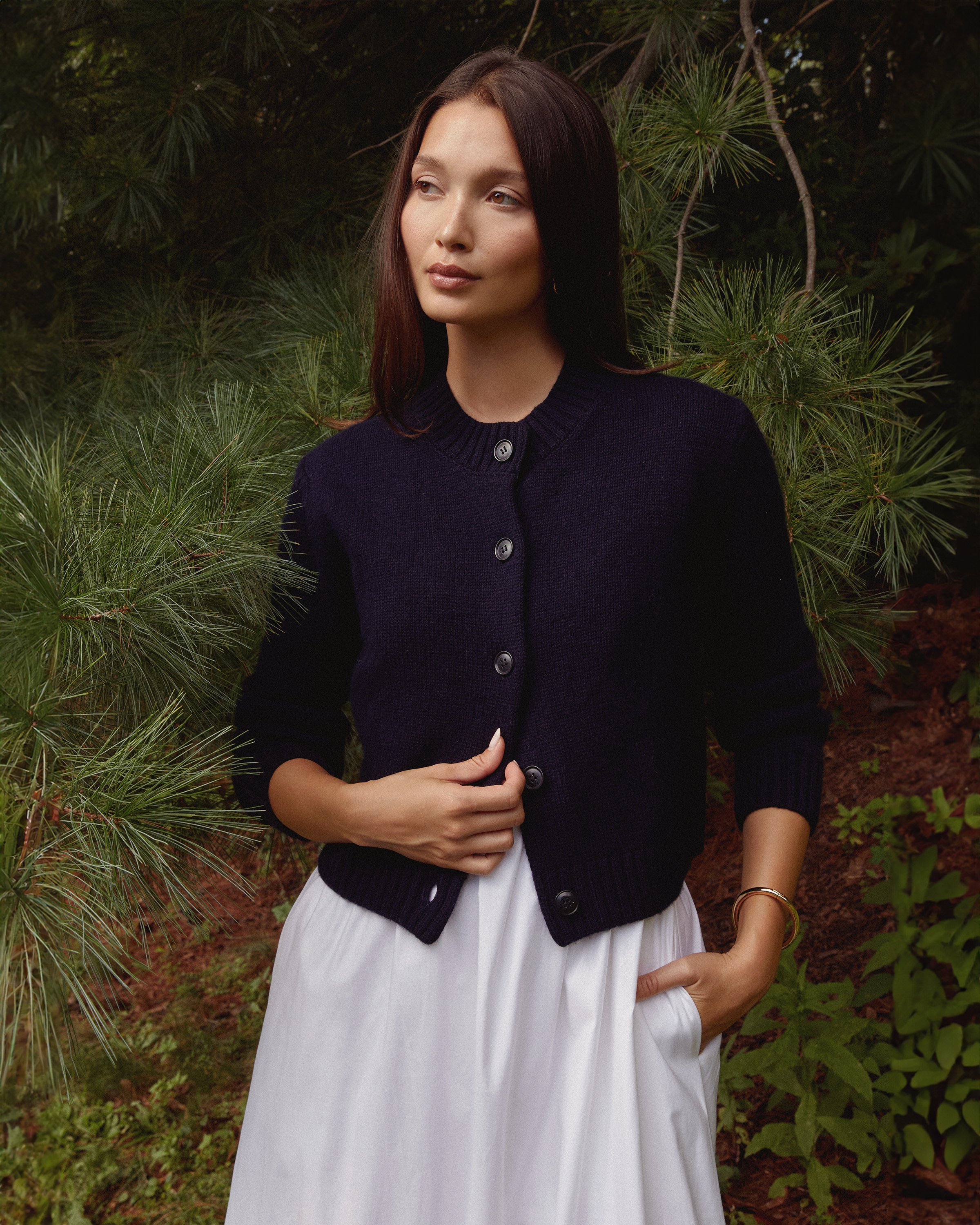 Luxury Ari Cashmere Cardigan for Women - Soft & Warm Knit Sweater - Perfect for Office, Travel & Casual Wear