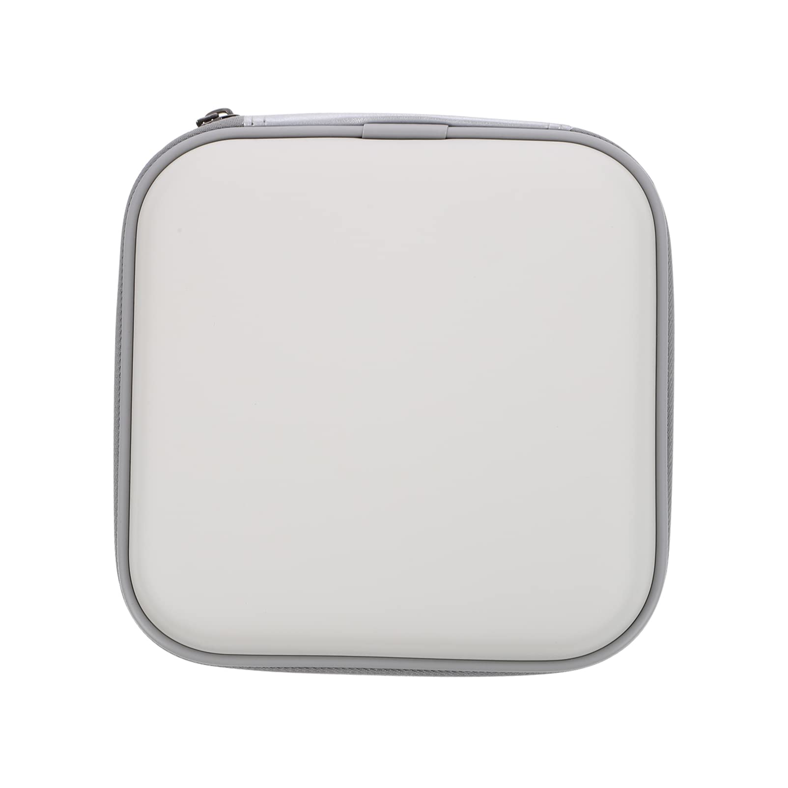 Veemoon White PP Disc Protector - Perfume Holder, DVD Case, Toiletry Bag, Coin Purse, Binder Booklet & Makeup Organizer | Compact Storage for CDs, Cosmetics & Small Essentials | Perfect for Travel, Home & Office Organization