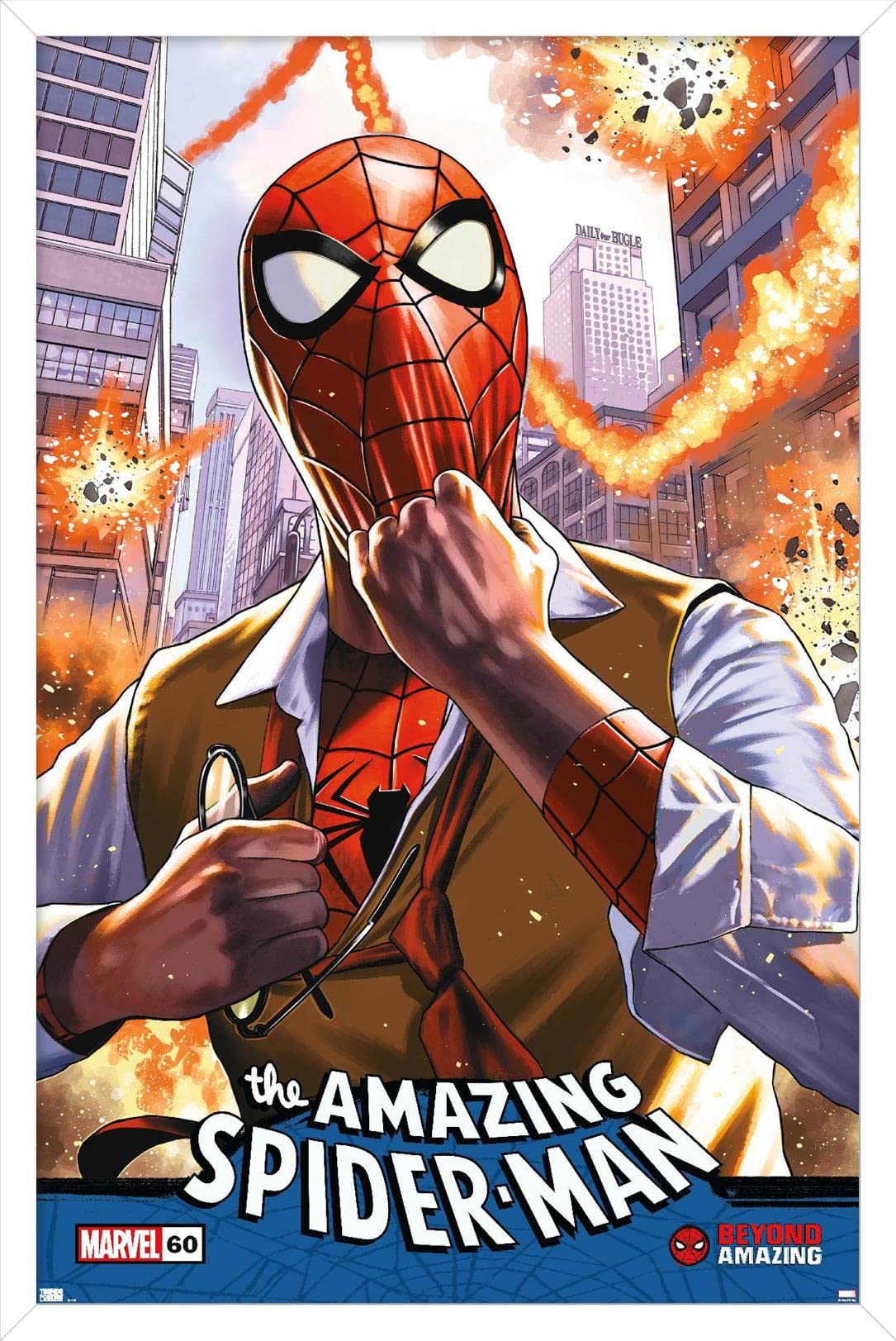 Marvel Comics Spider-Man: Beyond Amazing Quick Change Cover Wall Poster - 22.4